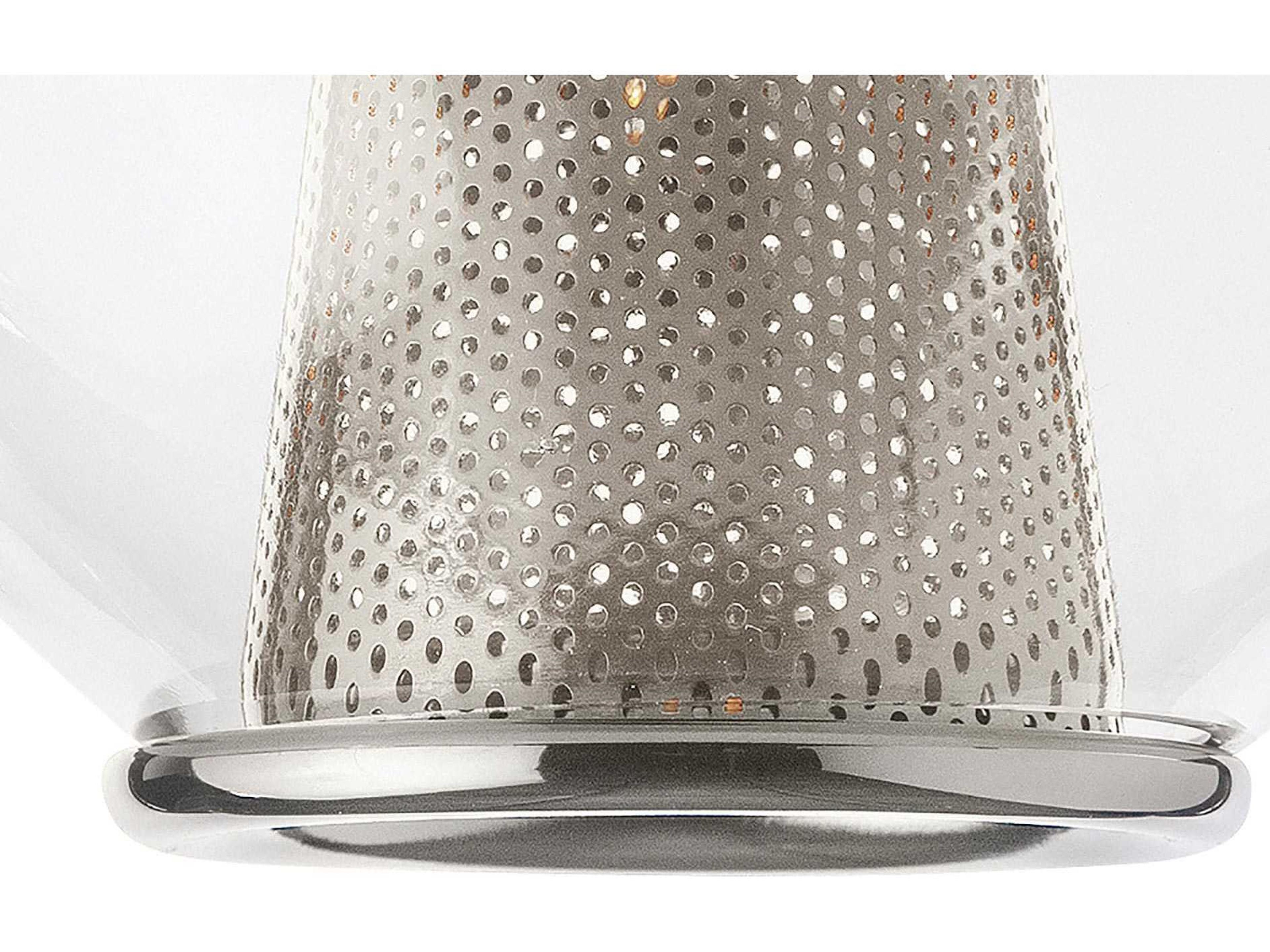 Arteriors Home Laura Kirar Caviar 8-Light Polished Nickel Globe Pendant