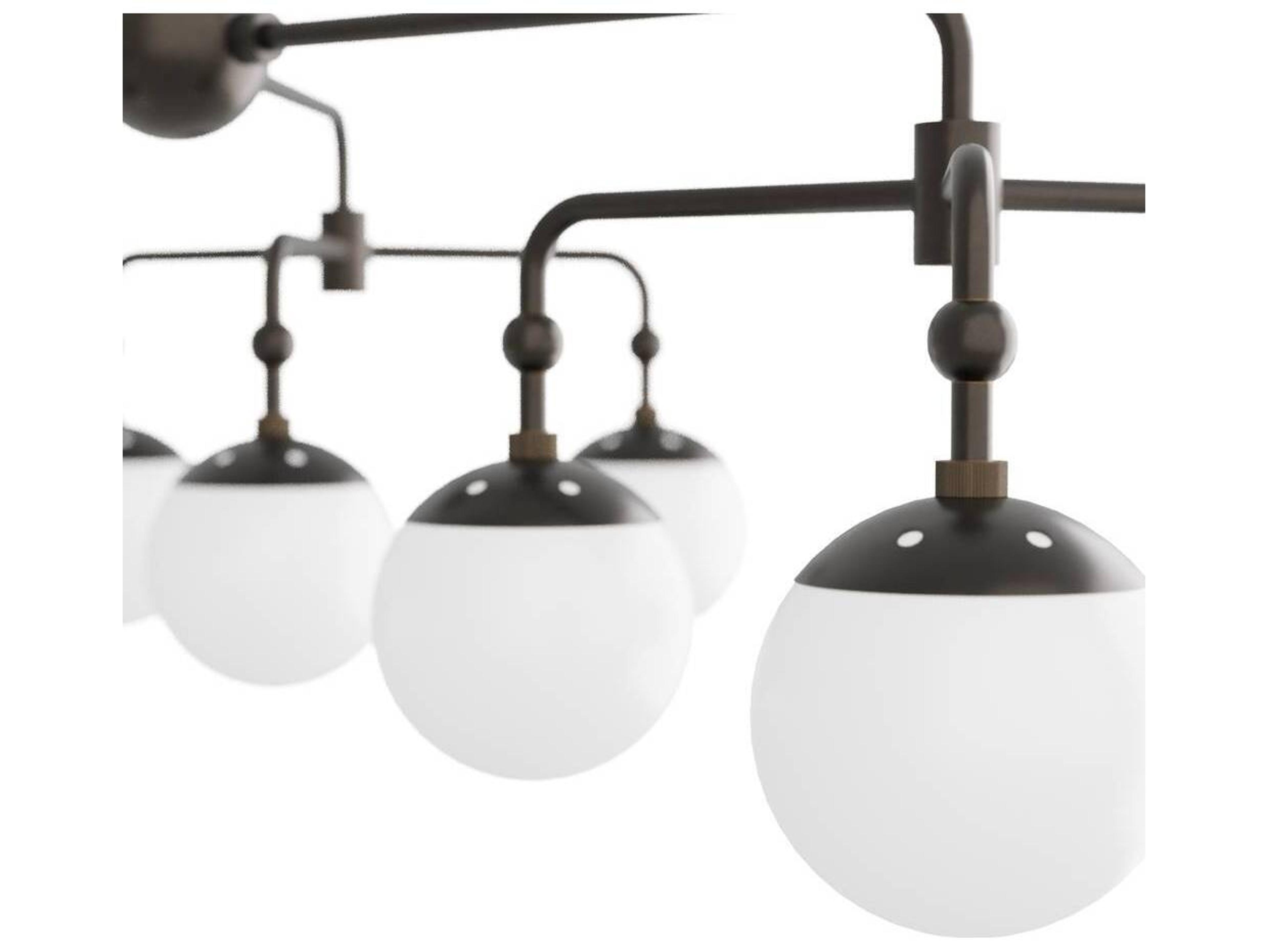 Arteriors Home 9-Light English Bronze Globe Chandelier