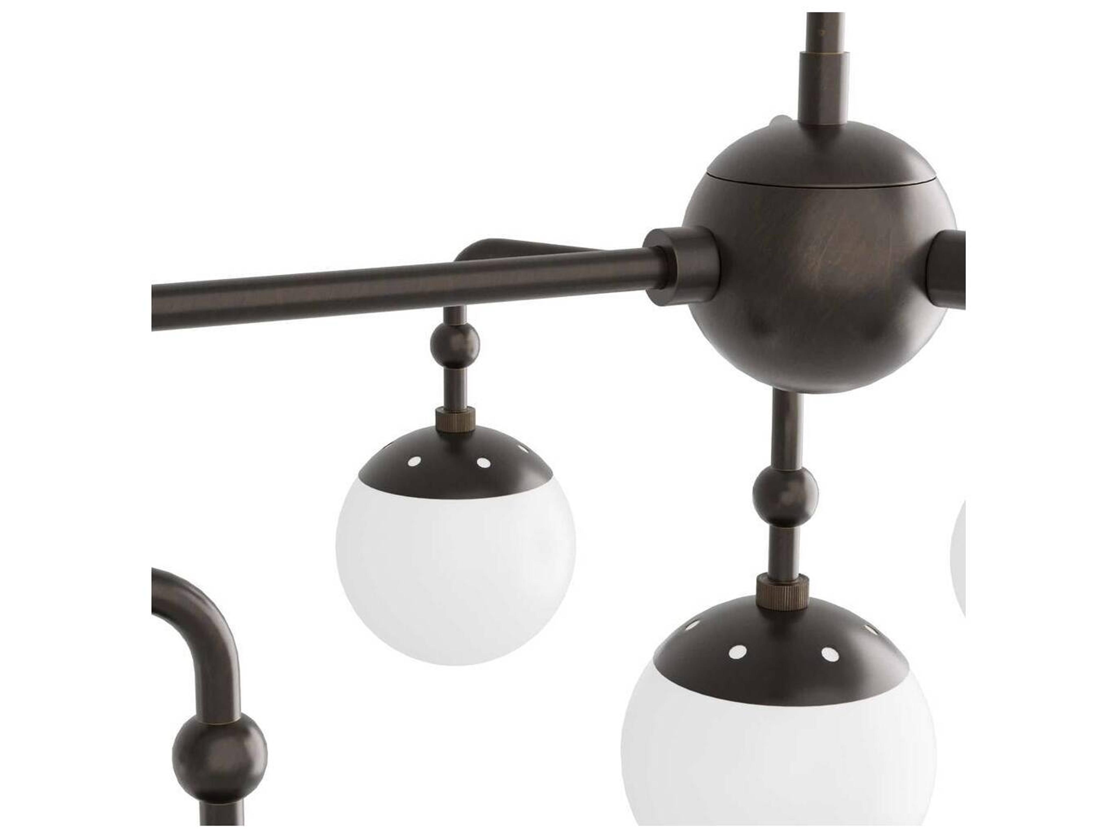 Arteriors Home 9-Light English Bronze Globe Chandelier