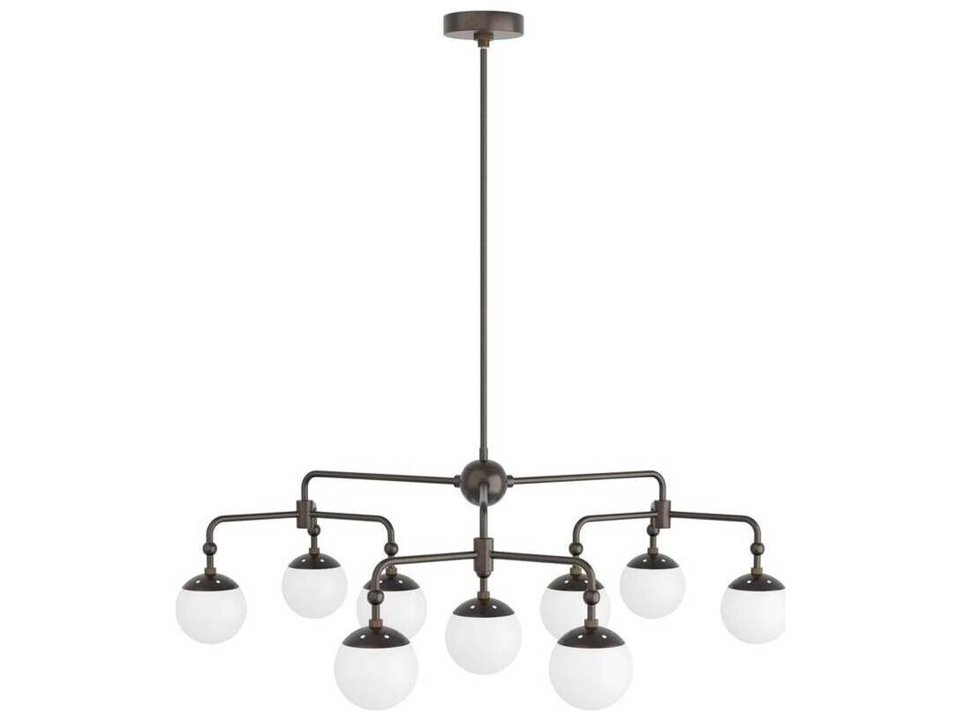 Arteriors Home 9-Light English Bronze Globe Chandelier