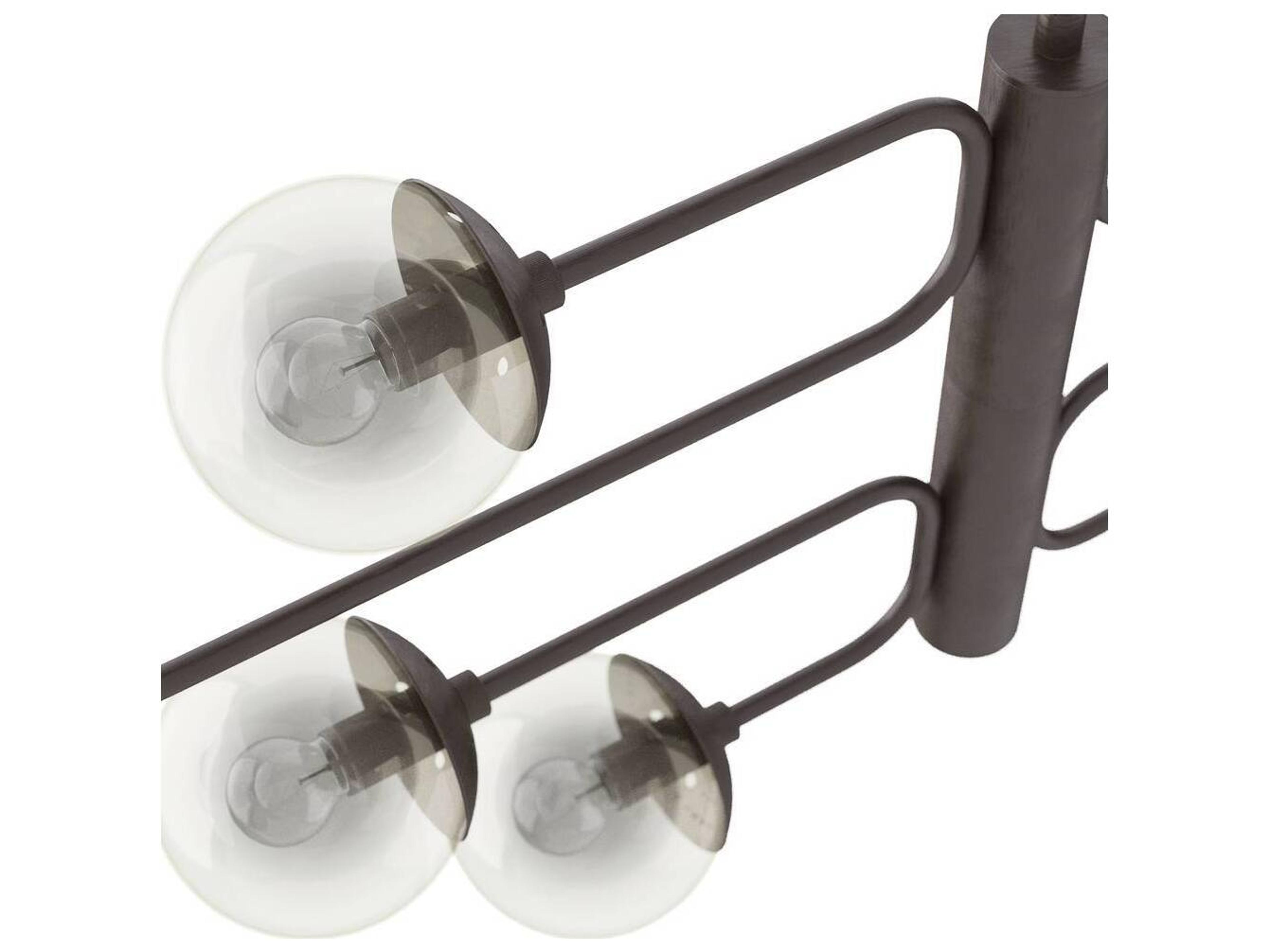 Arteriors Home 8-Light English Bronze Black Linear Pendant