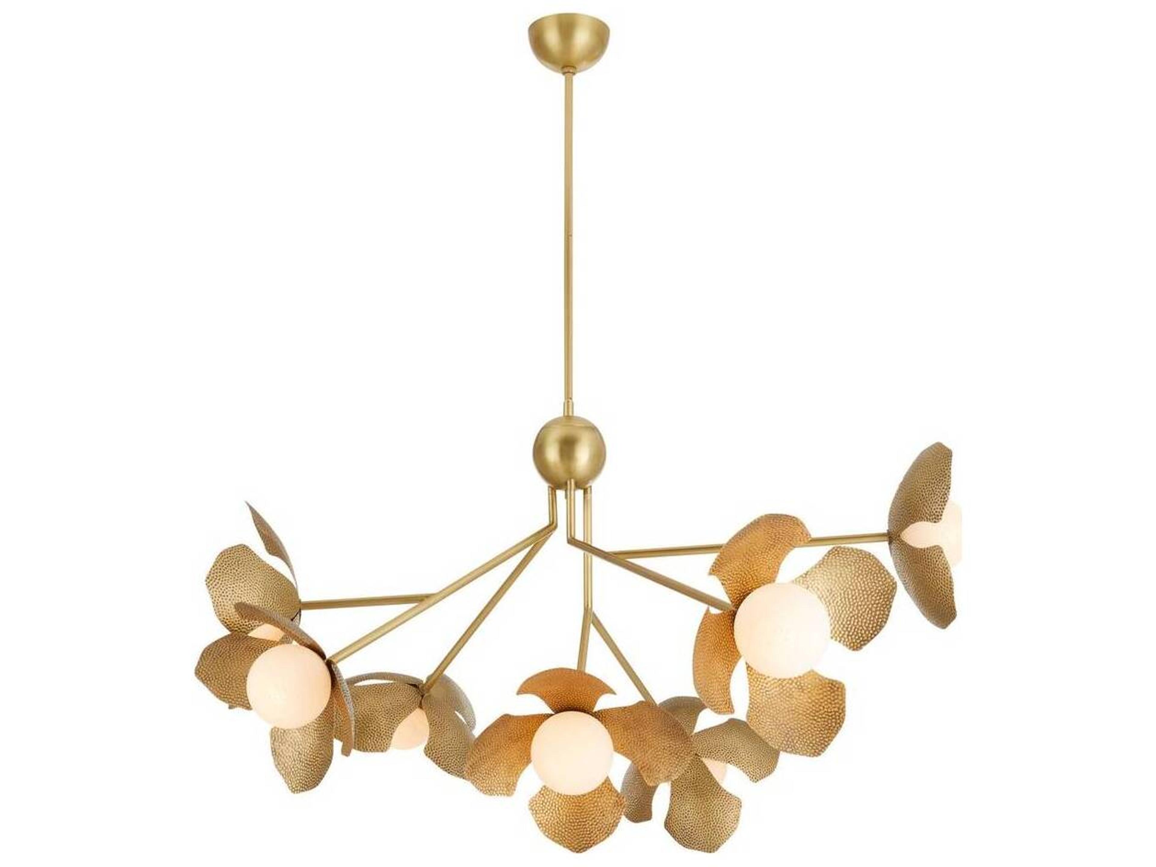 Generosa Chandelier Sculptural Floral Light