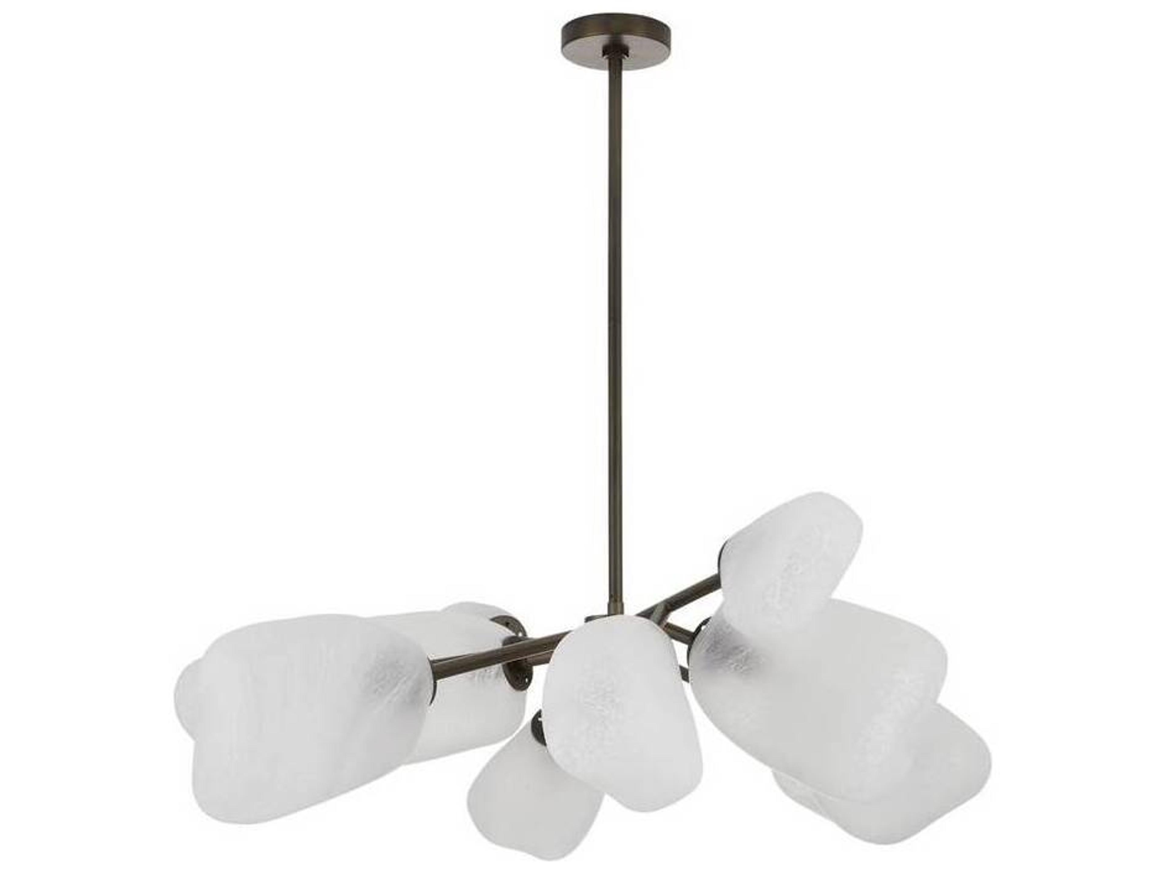 Arteriors Home Grozny 12-Light Swirl English Bronze Chandelier