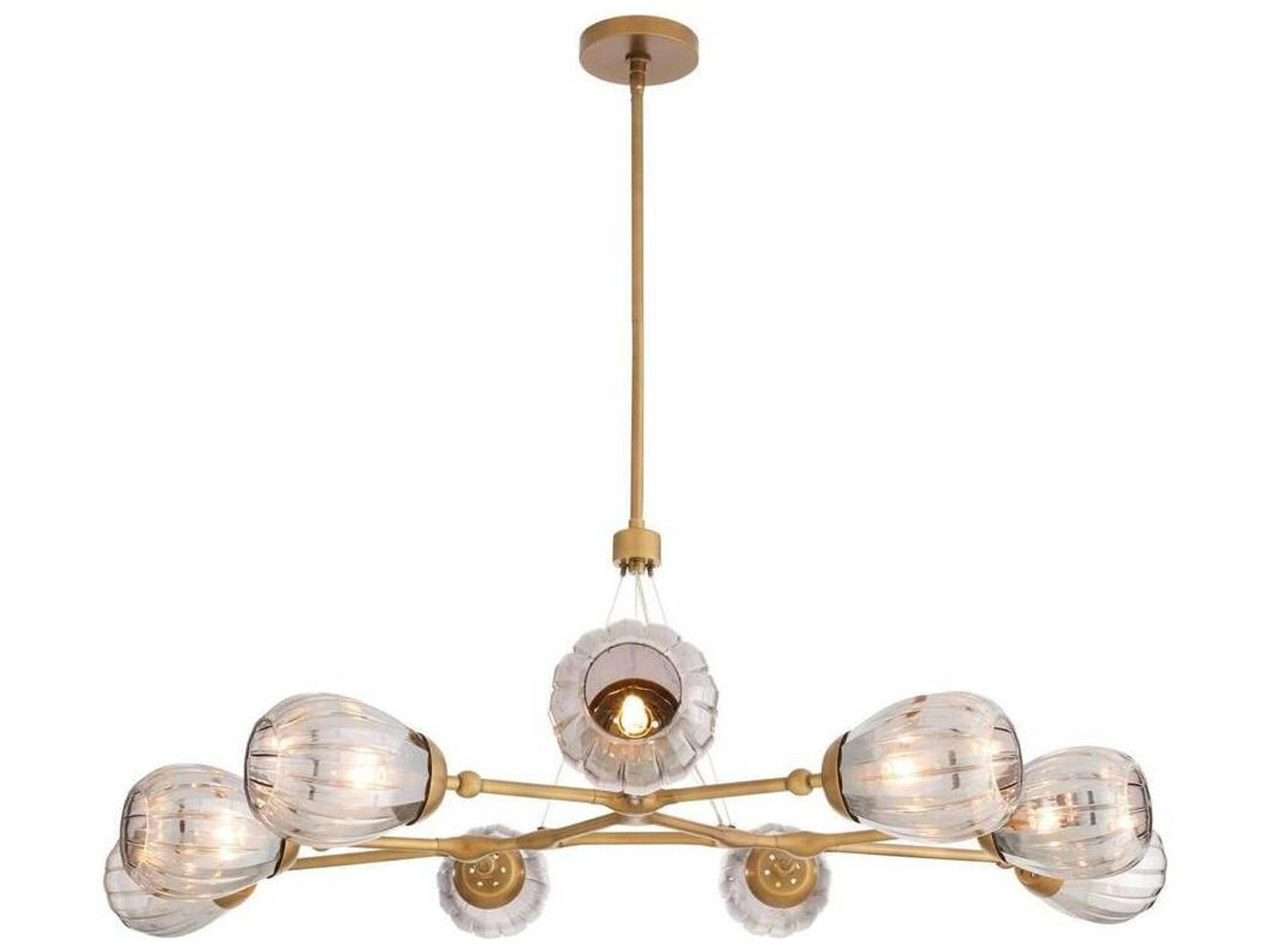 Arteriors Home Smyth 9-Light Gold Chandelier