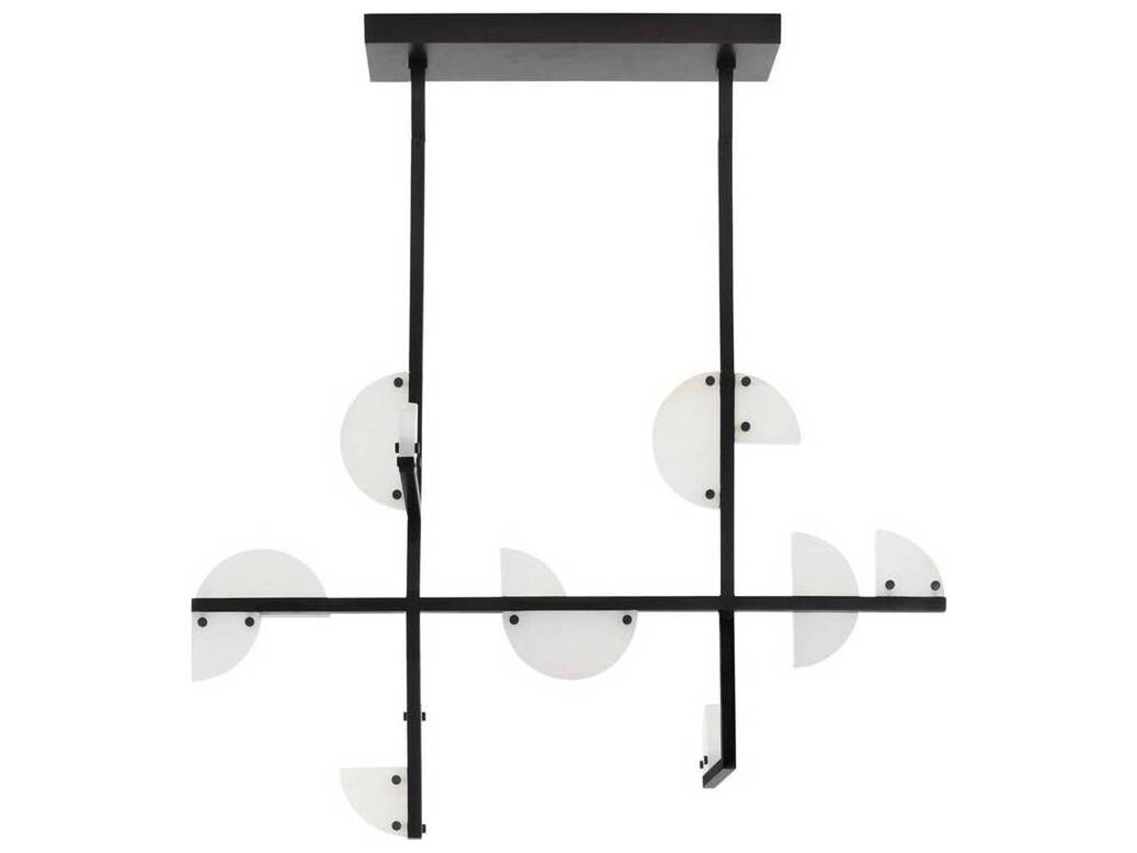 Arteriors Home English Bronze Geometric Linear Island Pendant