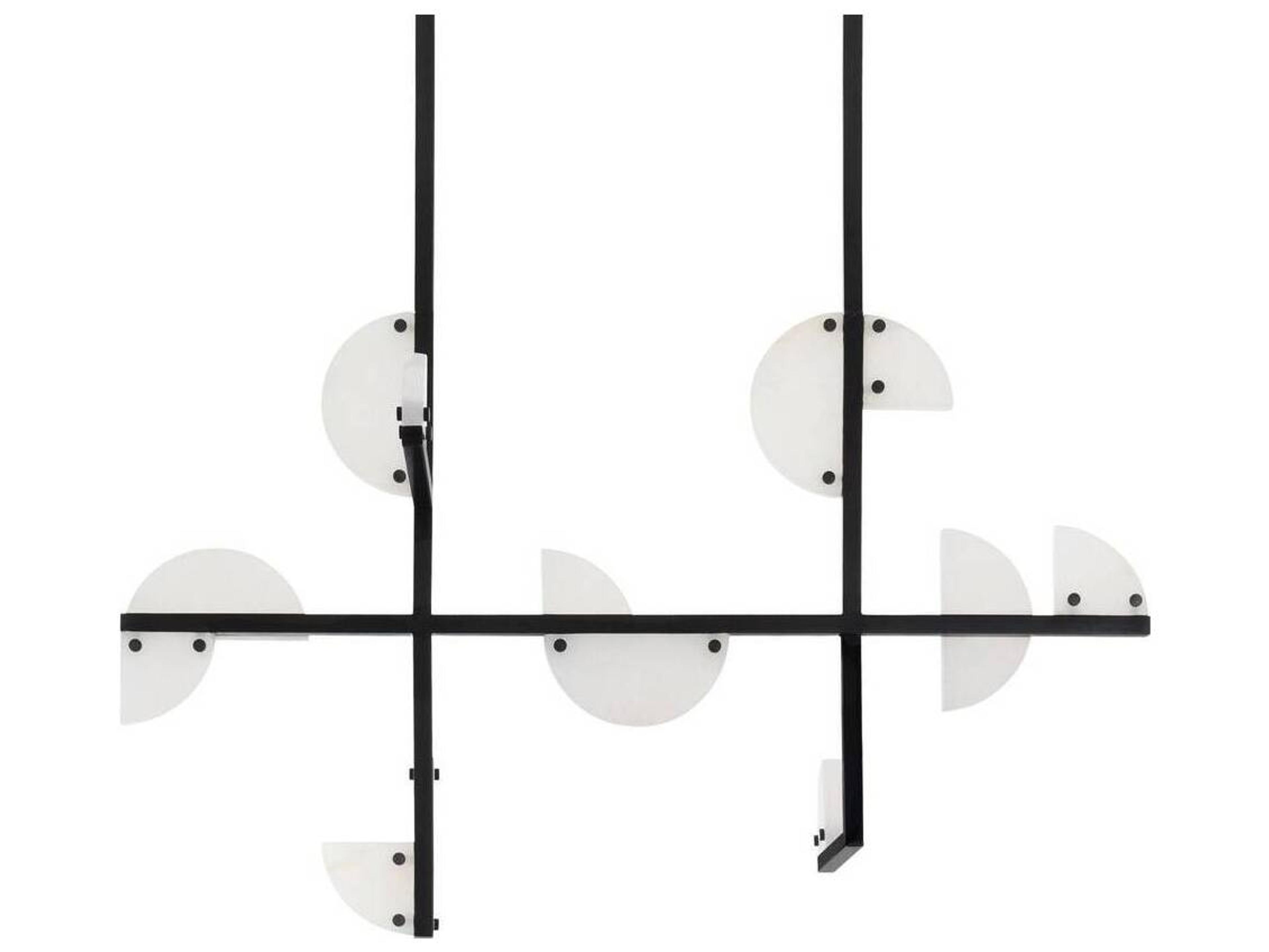 Arteriors Home English Bronze Geometric Linear Island Pendant