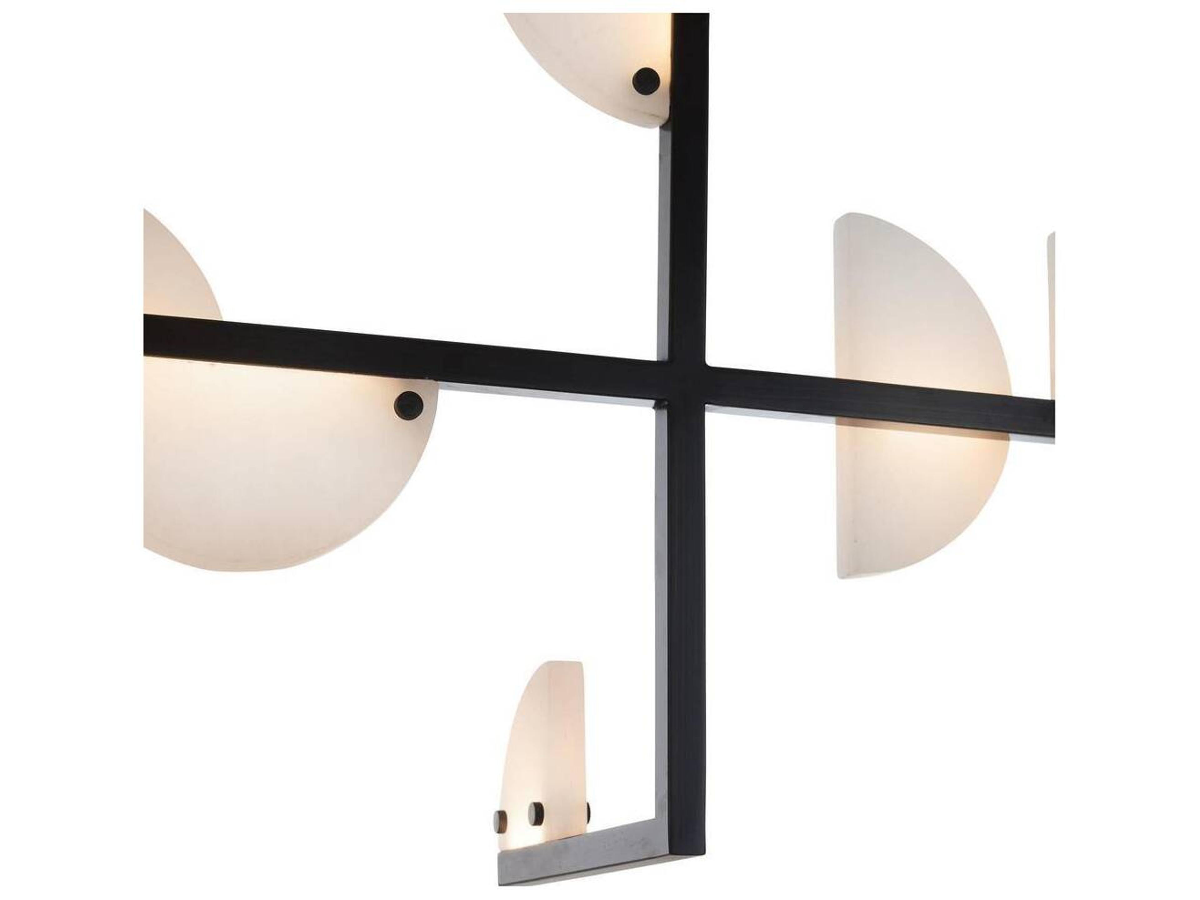 Arteriors Home English Bronze Geometric Linear Island Pendant