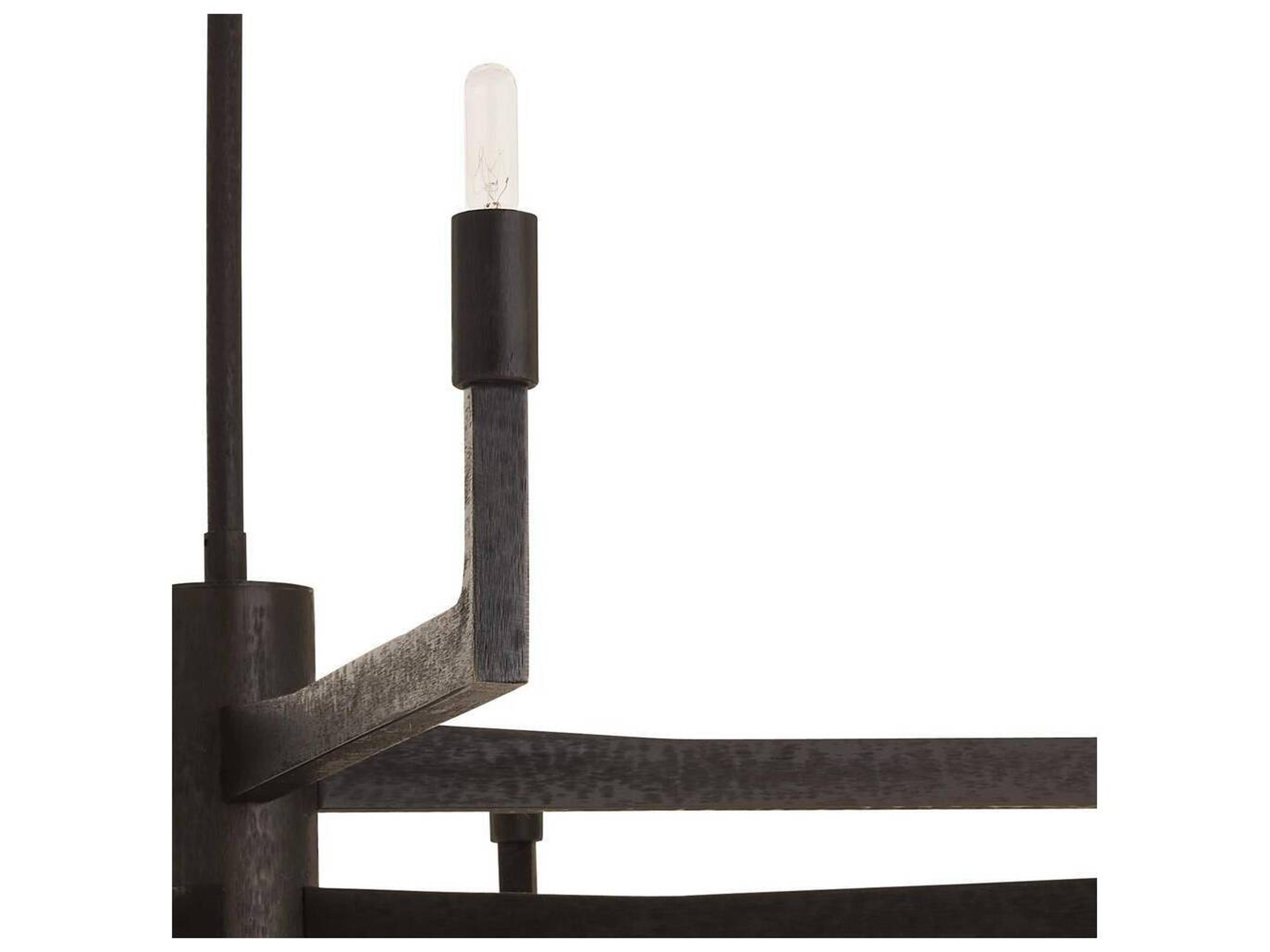 Arteriors Home Chattered English Bronze Candelabra Chandelier