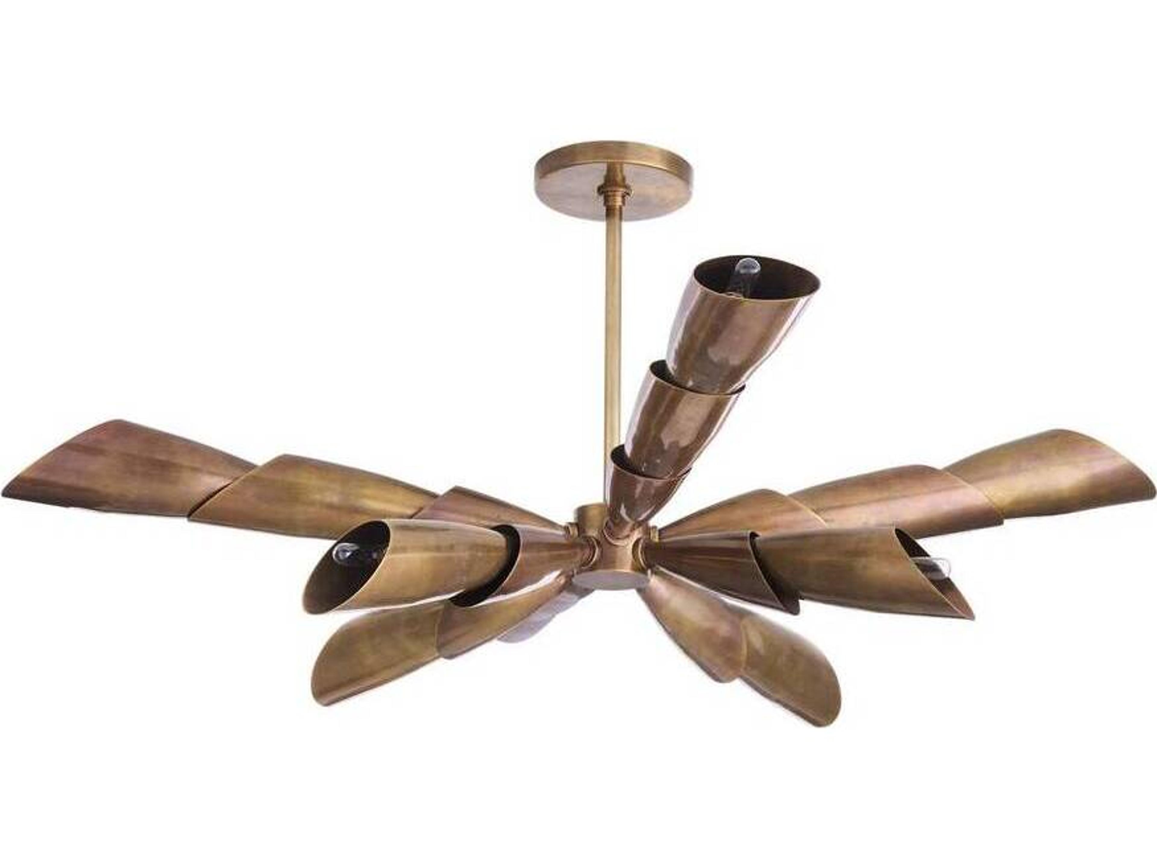 Arteriors Home Vintage Brass Pendant