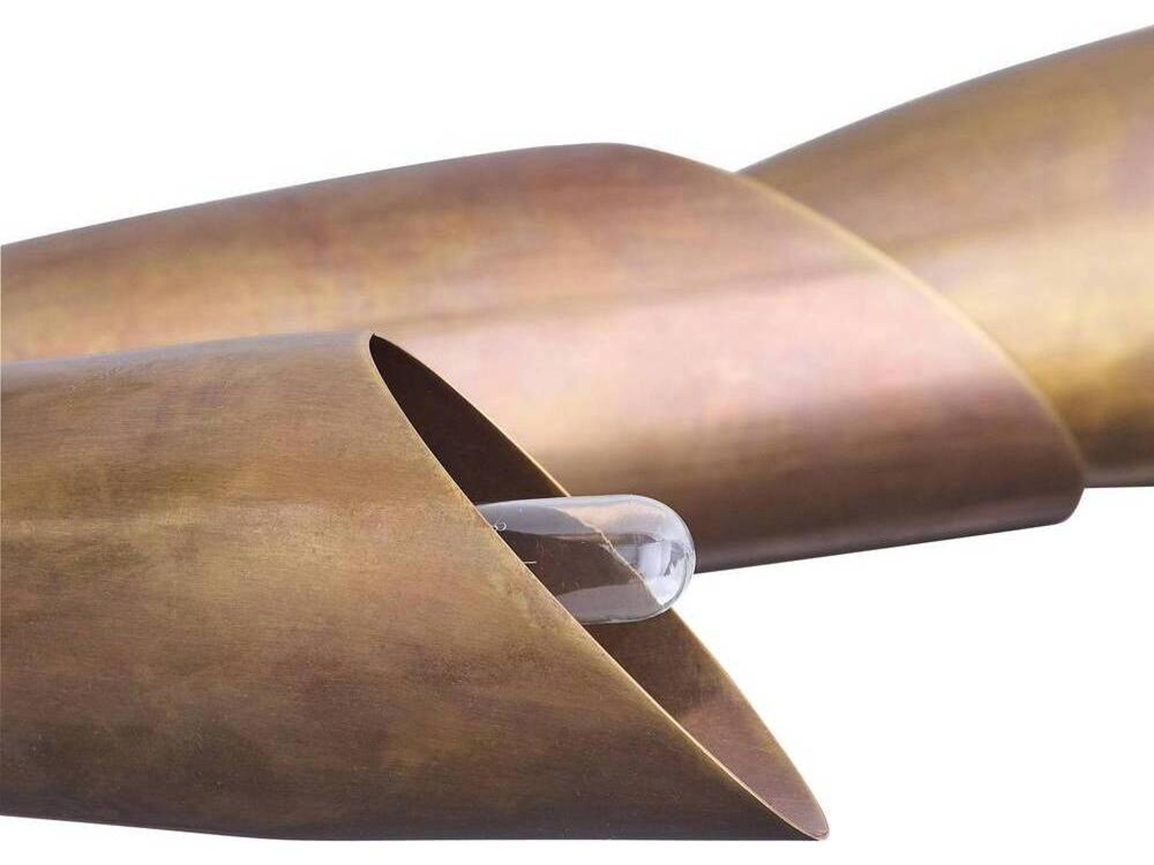 Arteriors Home Vintage Brass Pendant