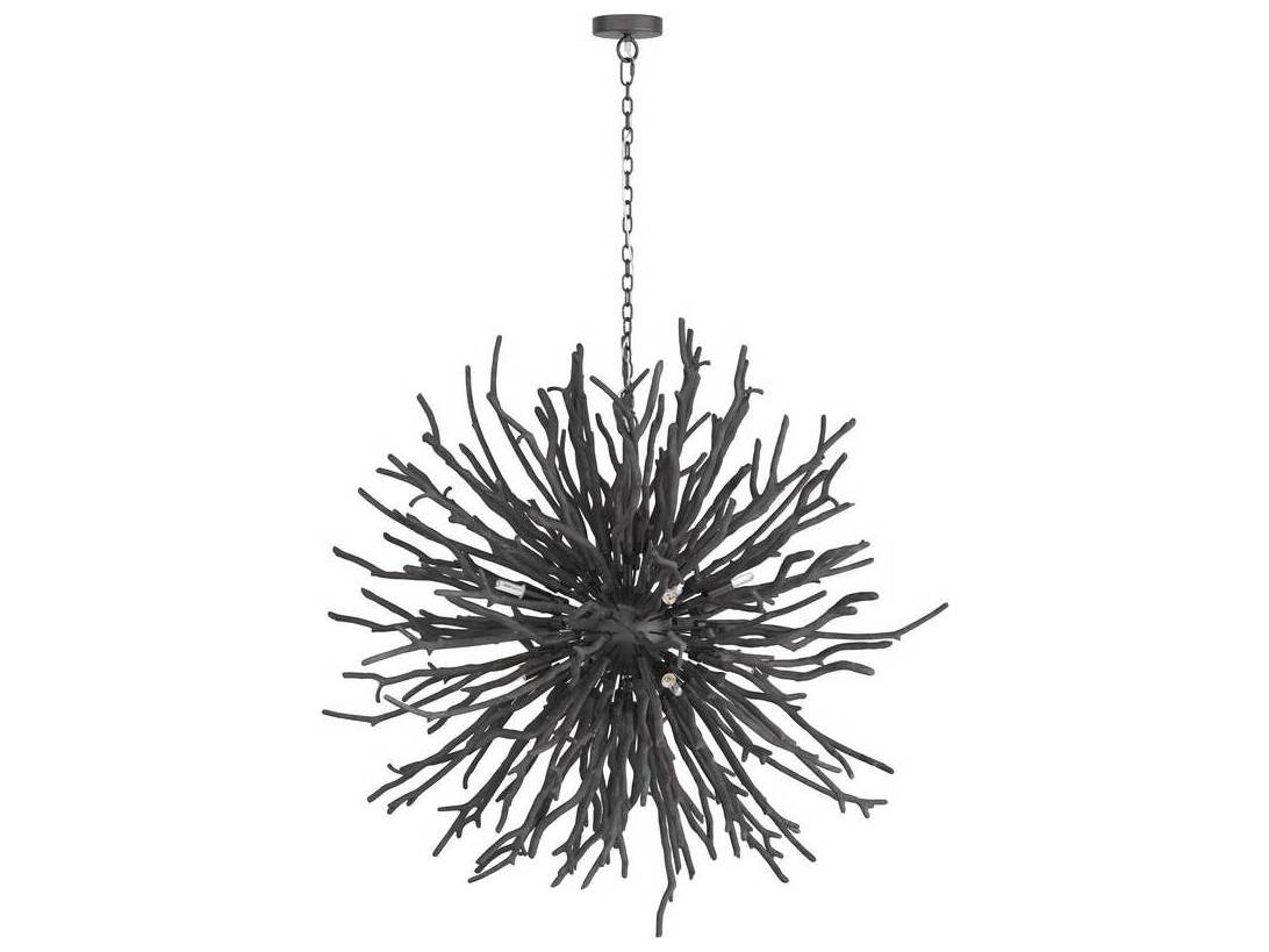 Finch Chandelier Organic Starburst Light Fixture