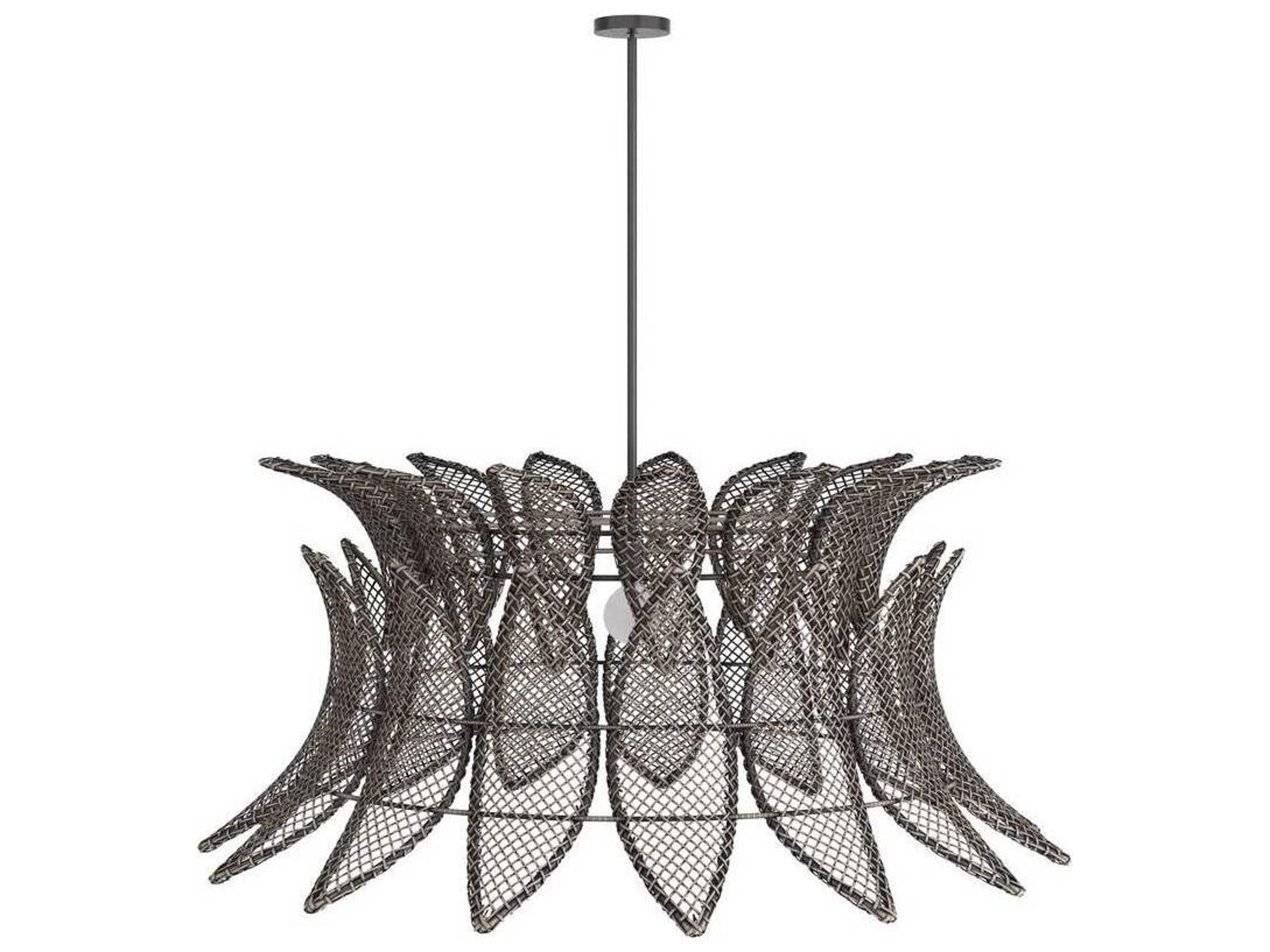 Arteriors Home 1-Light Gray Wash Pendant