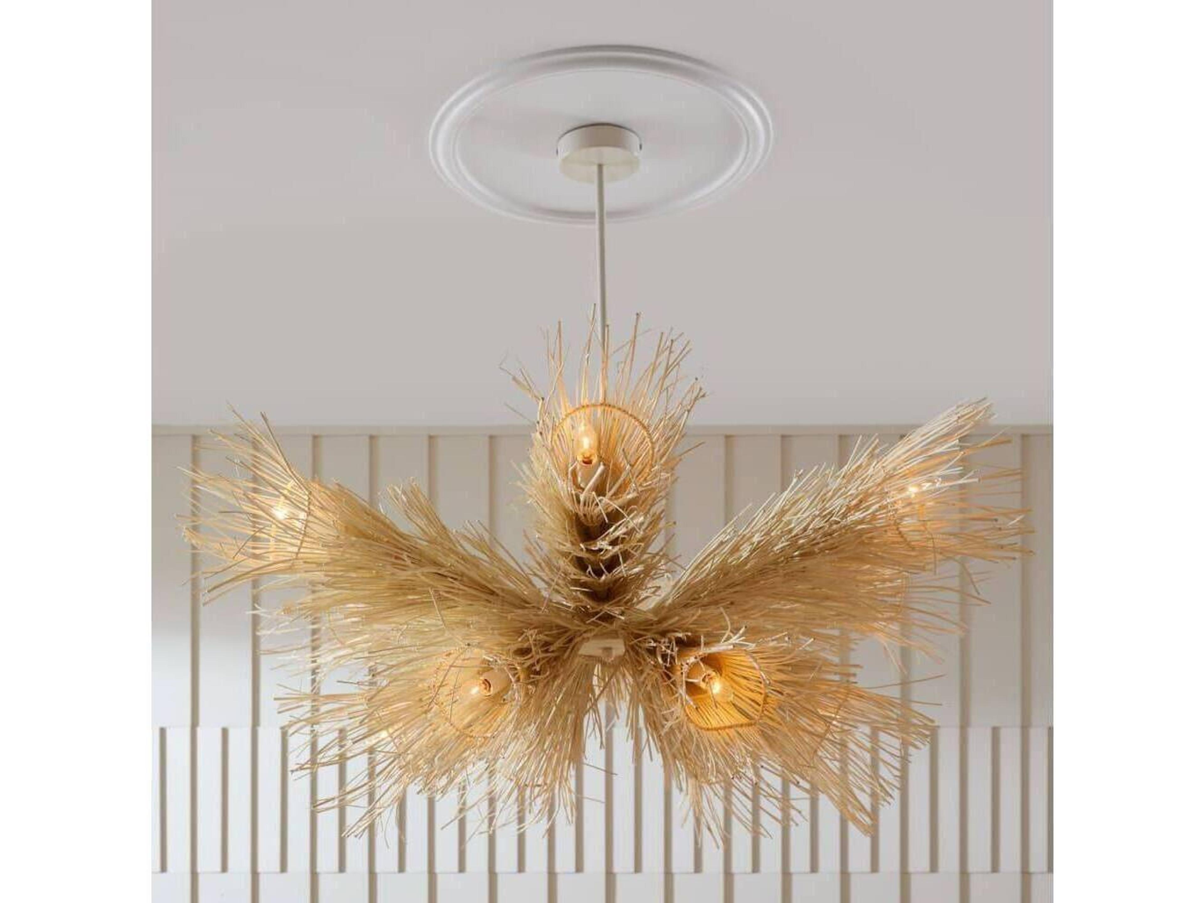 Arteriors Home Kauai Arteriors Home 12-Light Bleached White Chandelier