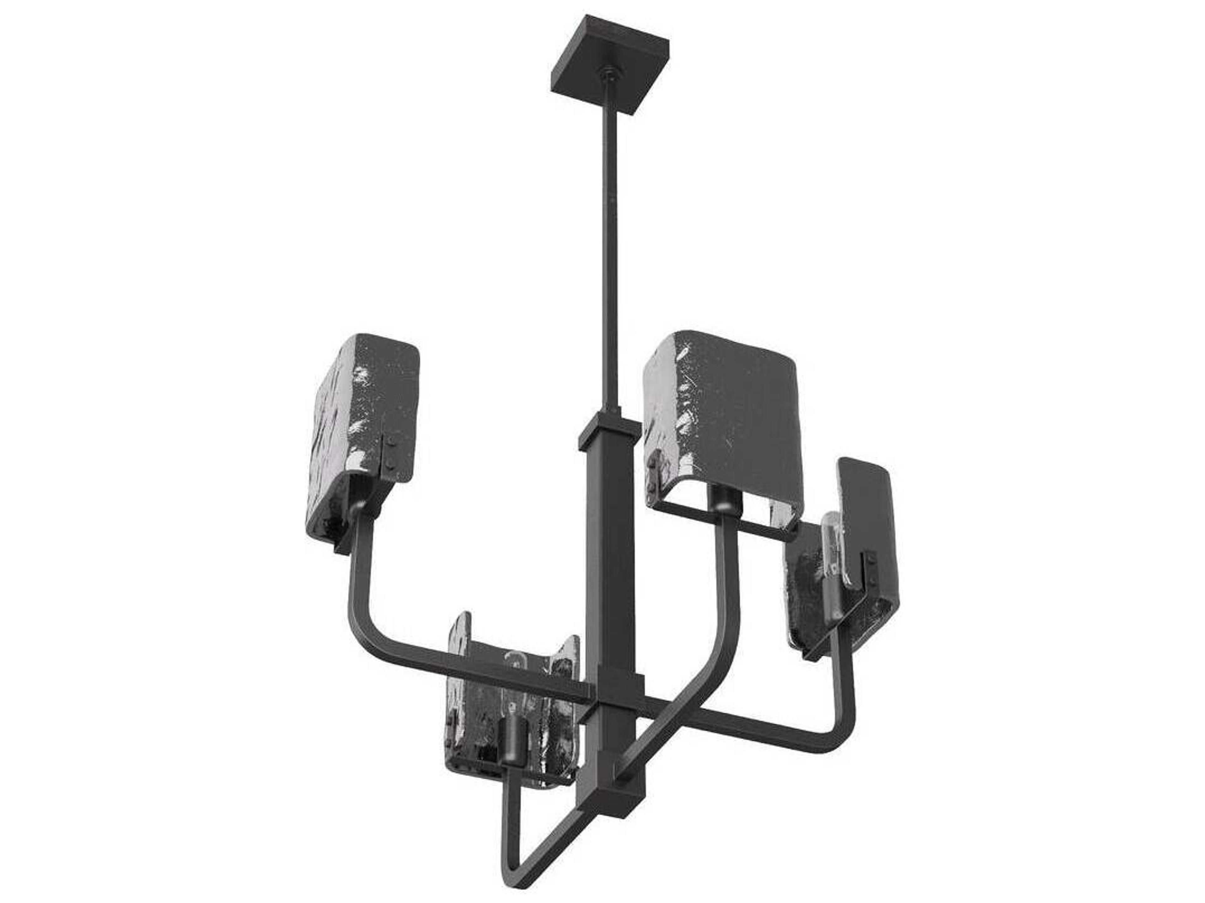 Arteriors Home 4-Light English Bronze Geometric Pendant