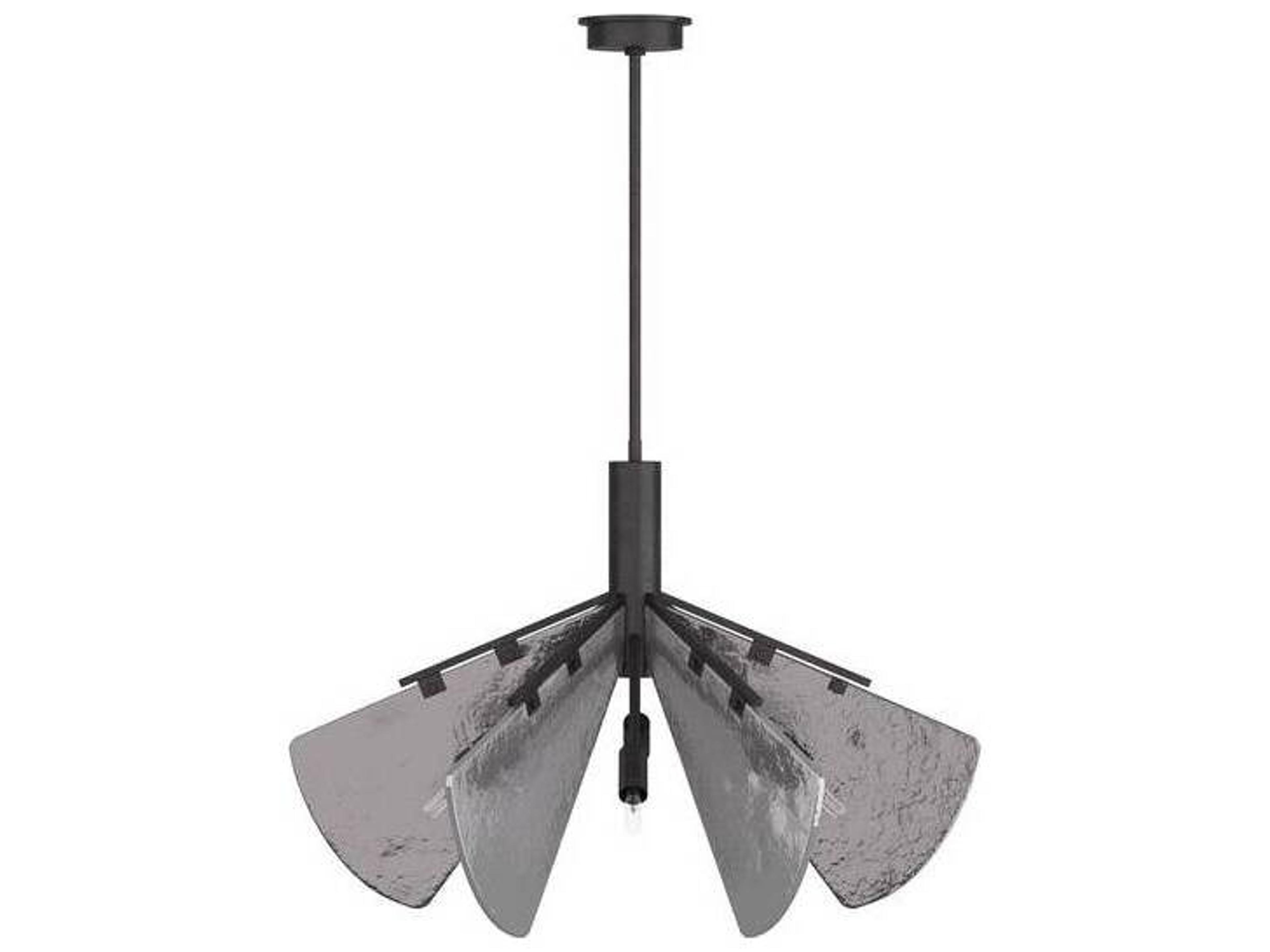 Arteriors Home 6-Light English Bronze Geometric Pendant