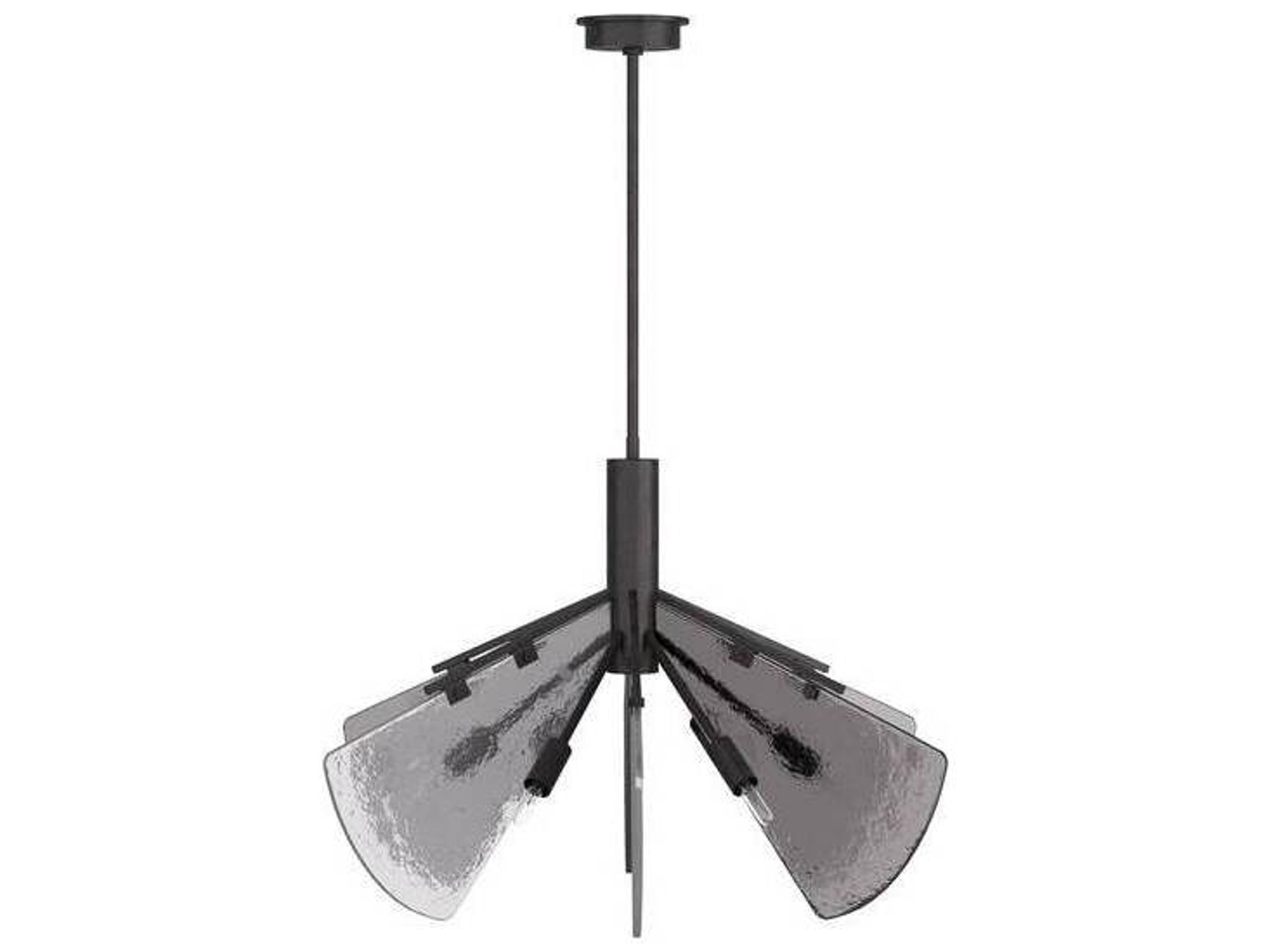 Arteriors Home 6-Light English Bronze Geometric Pendant