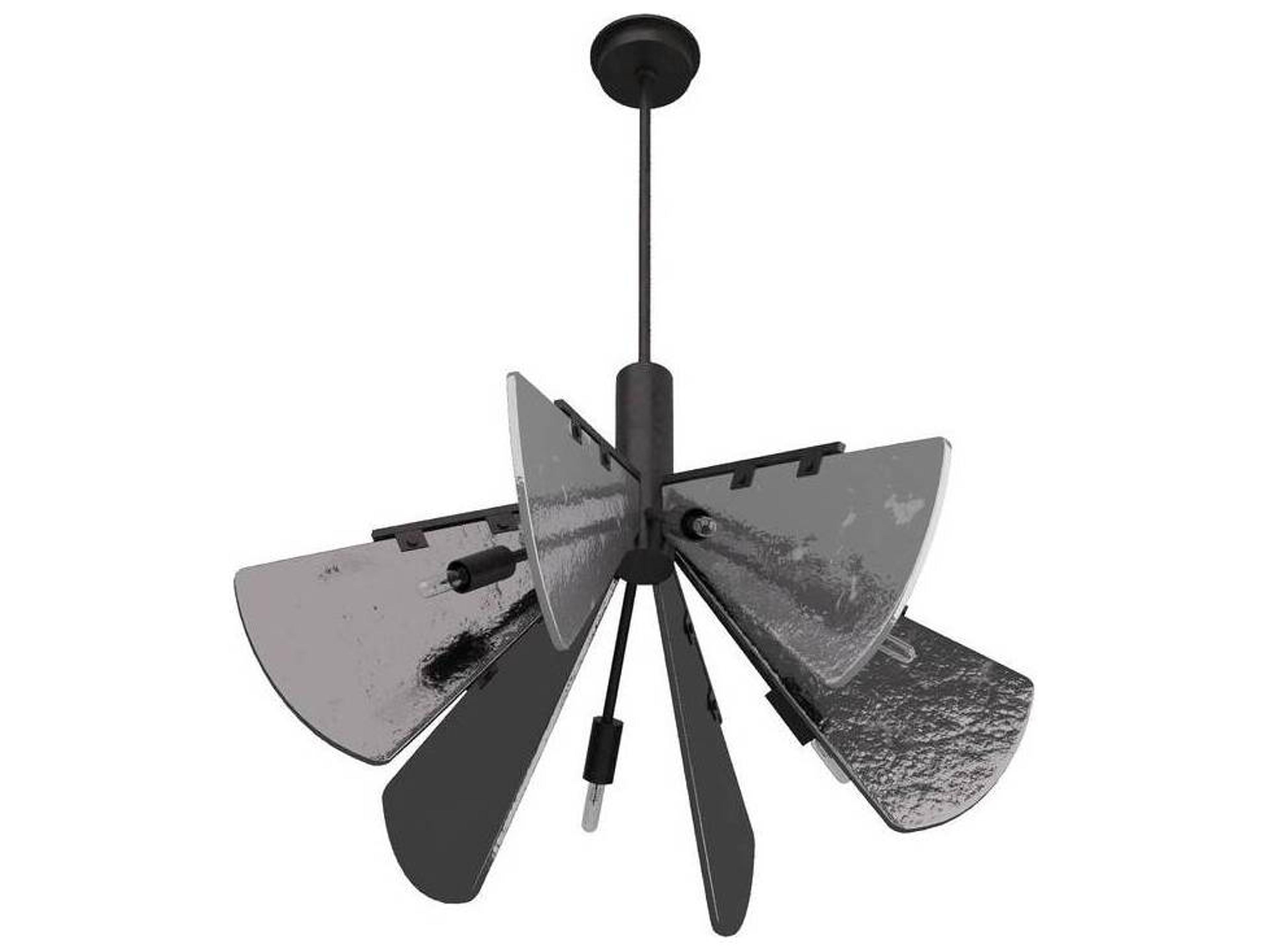 Arteriors Home 6-Light English Bronze Geometric Pendant