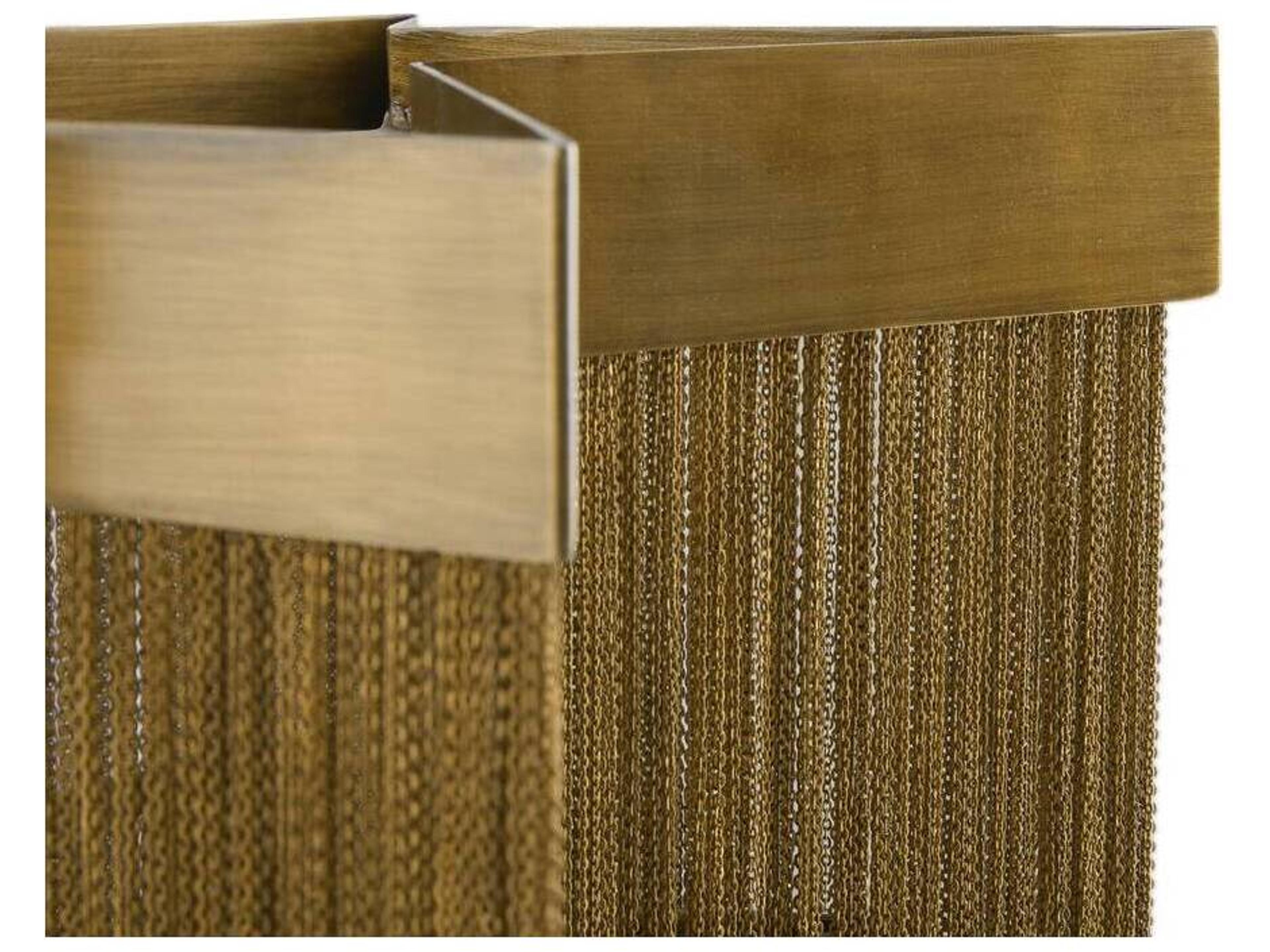 Arteriors Home Bridget 4-Light Vintage Brass Tiered Chandelier