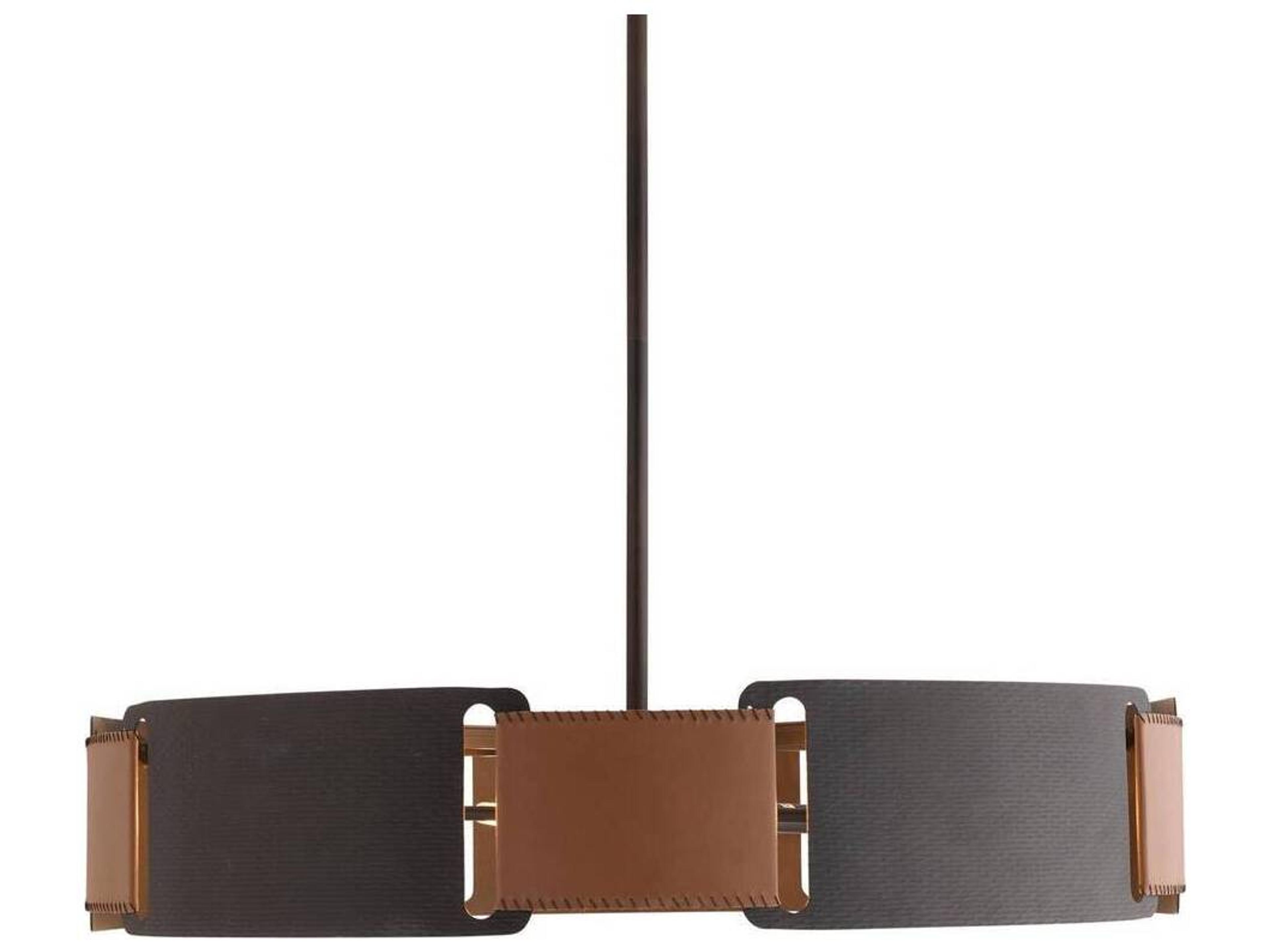 Arteriors Home Ivan Arteriors Home 5-Light Brown Blackened Iron Pendant