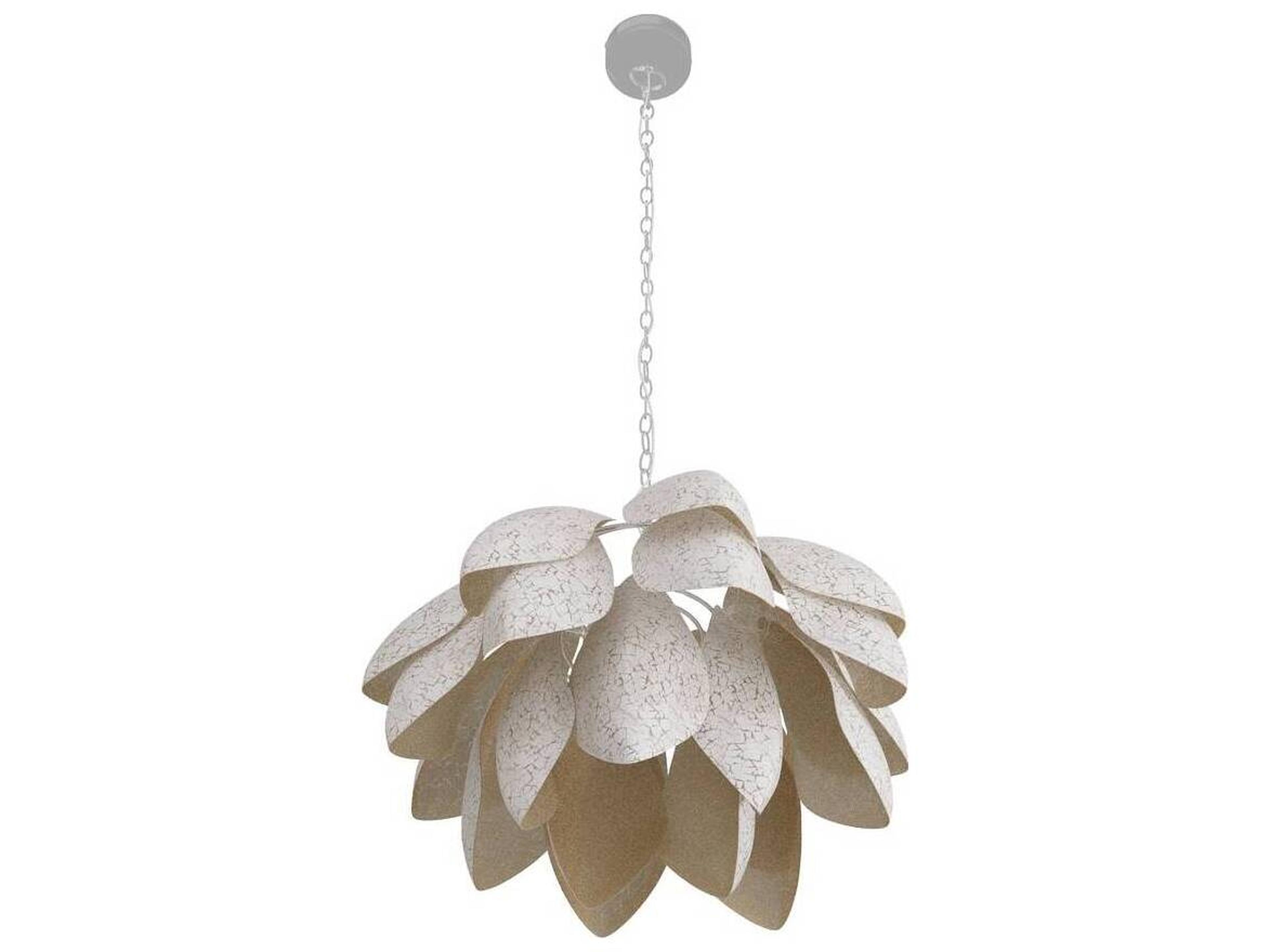 Arteriors Home Ayana 1-Light Ivory White Pendant