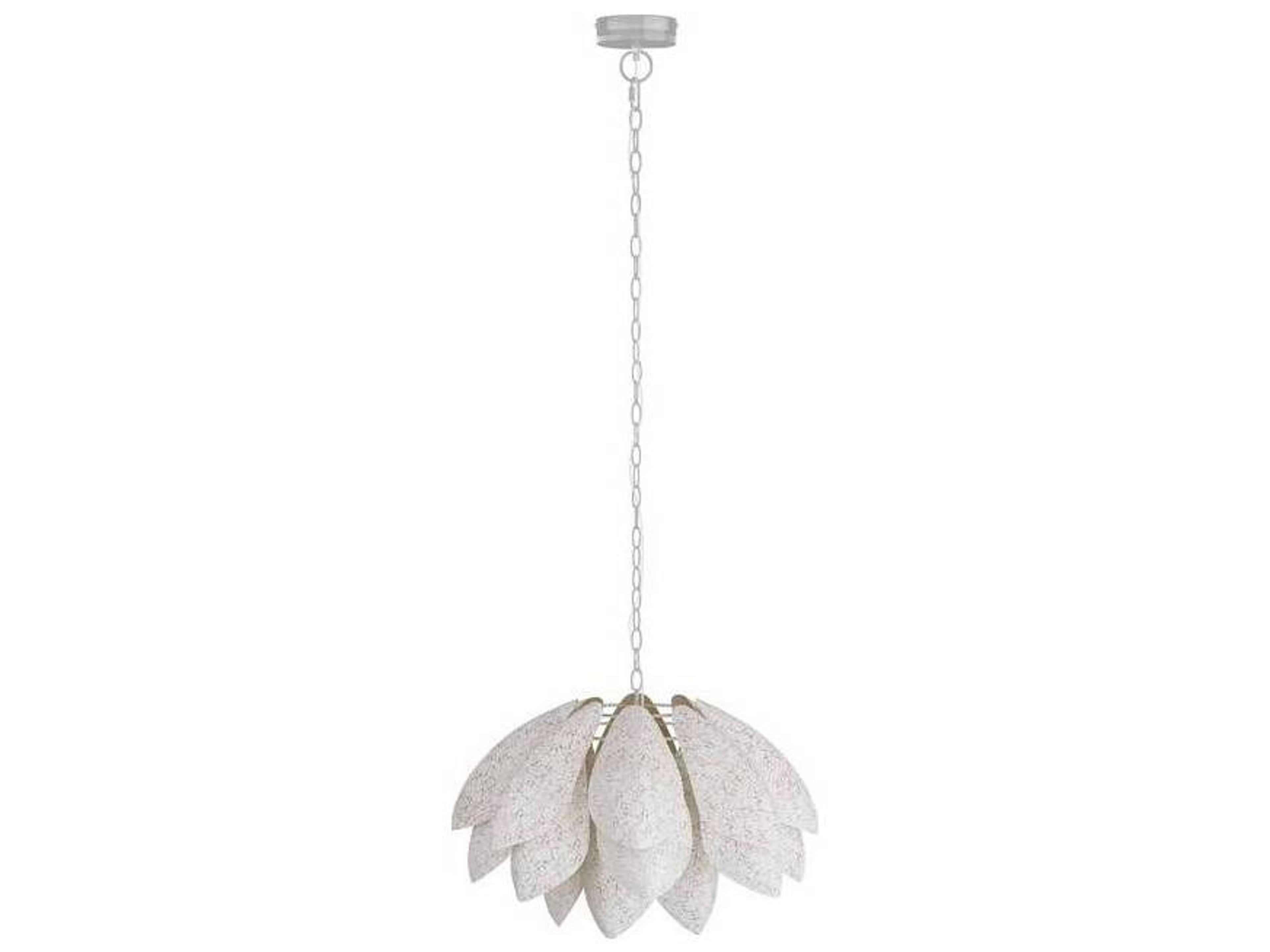 Arteriors Home Ayana 1-Light Ivory White Pendant