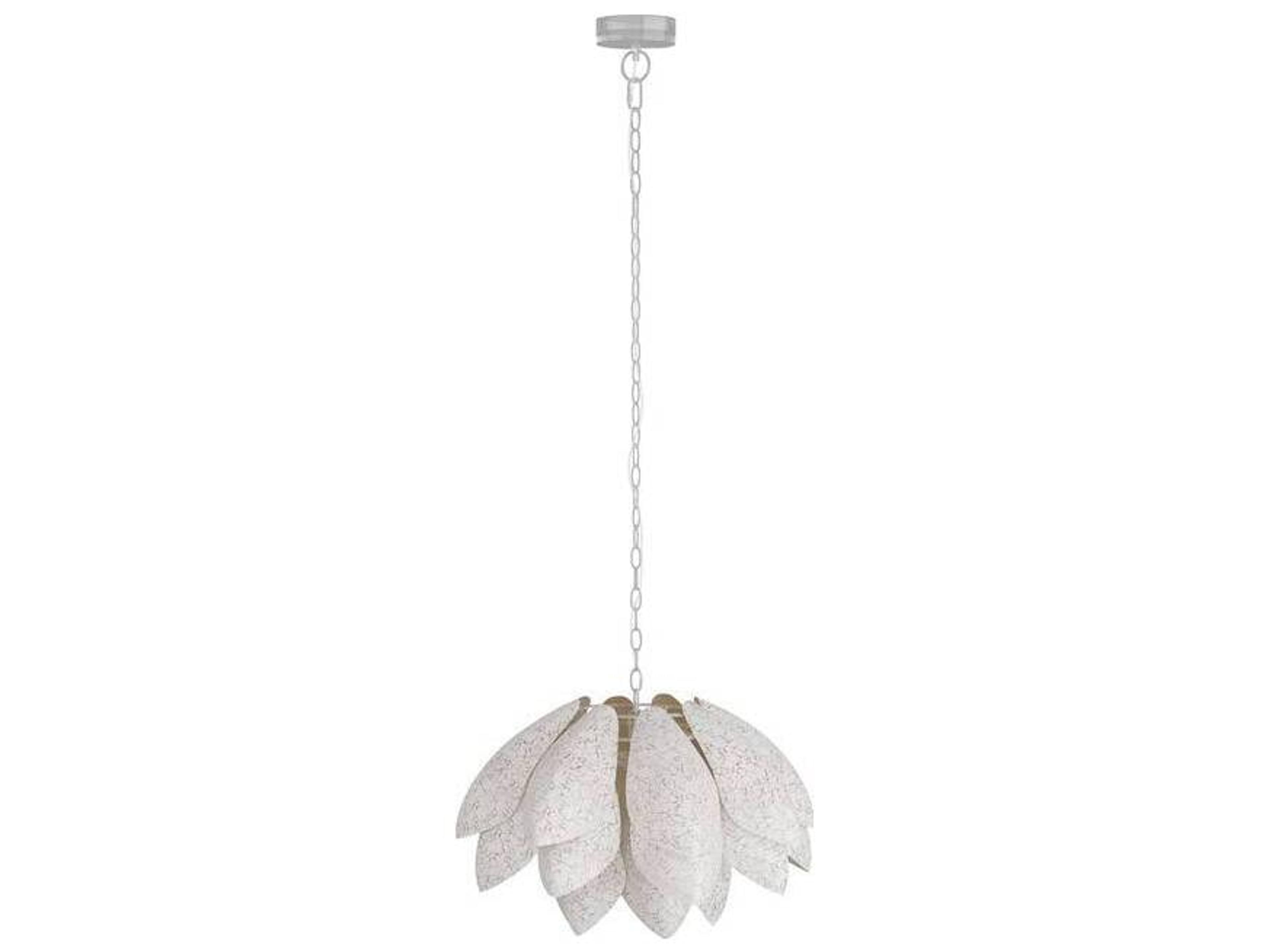 Arteriors Home Ayana 1-Light Ivory White Pendant