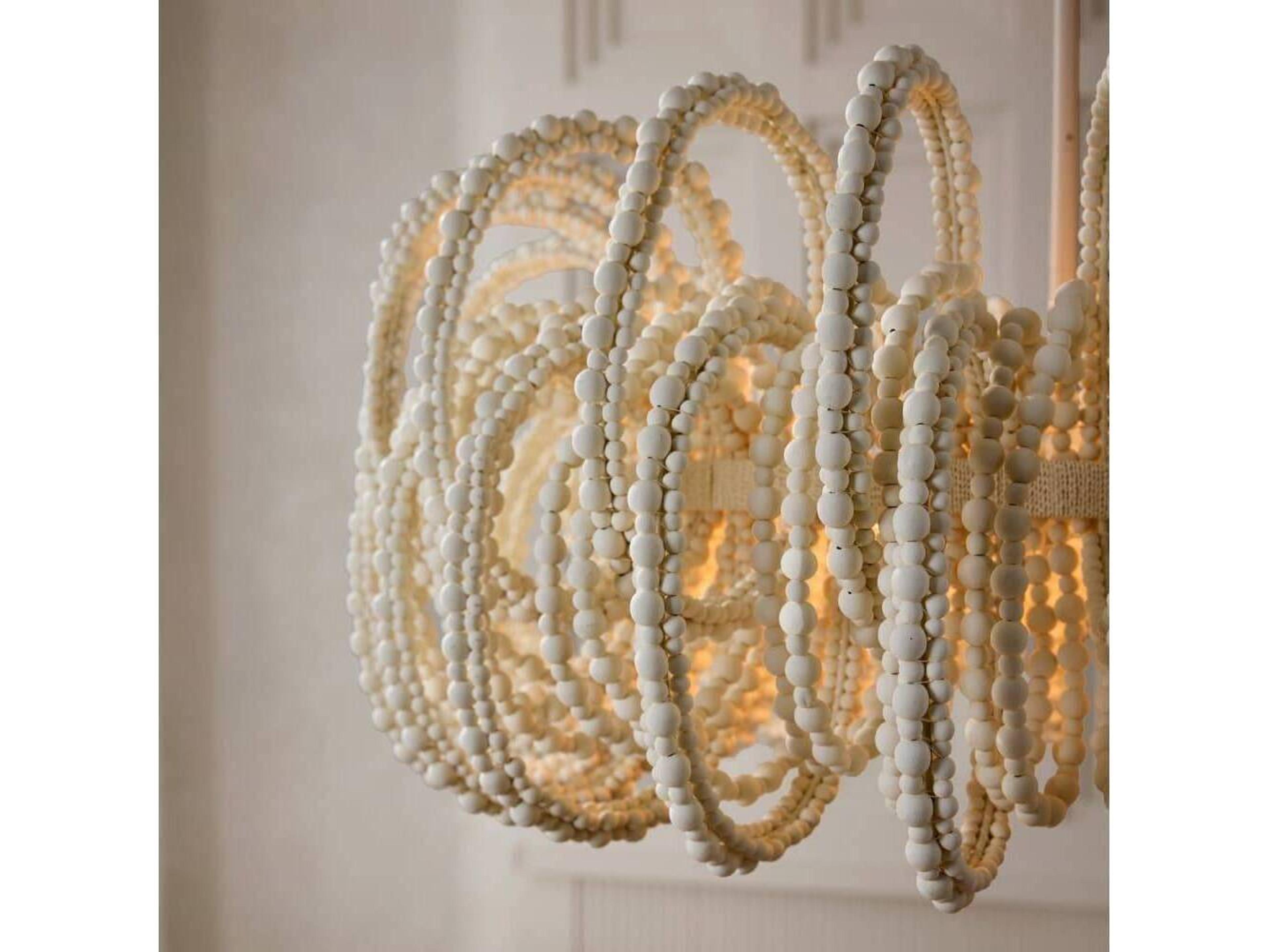 Arteriors Home Keely Arteriors Home 6-Light White Pendant