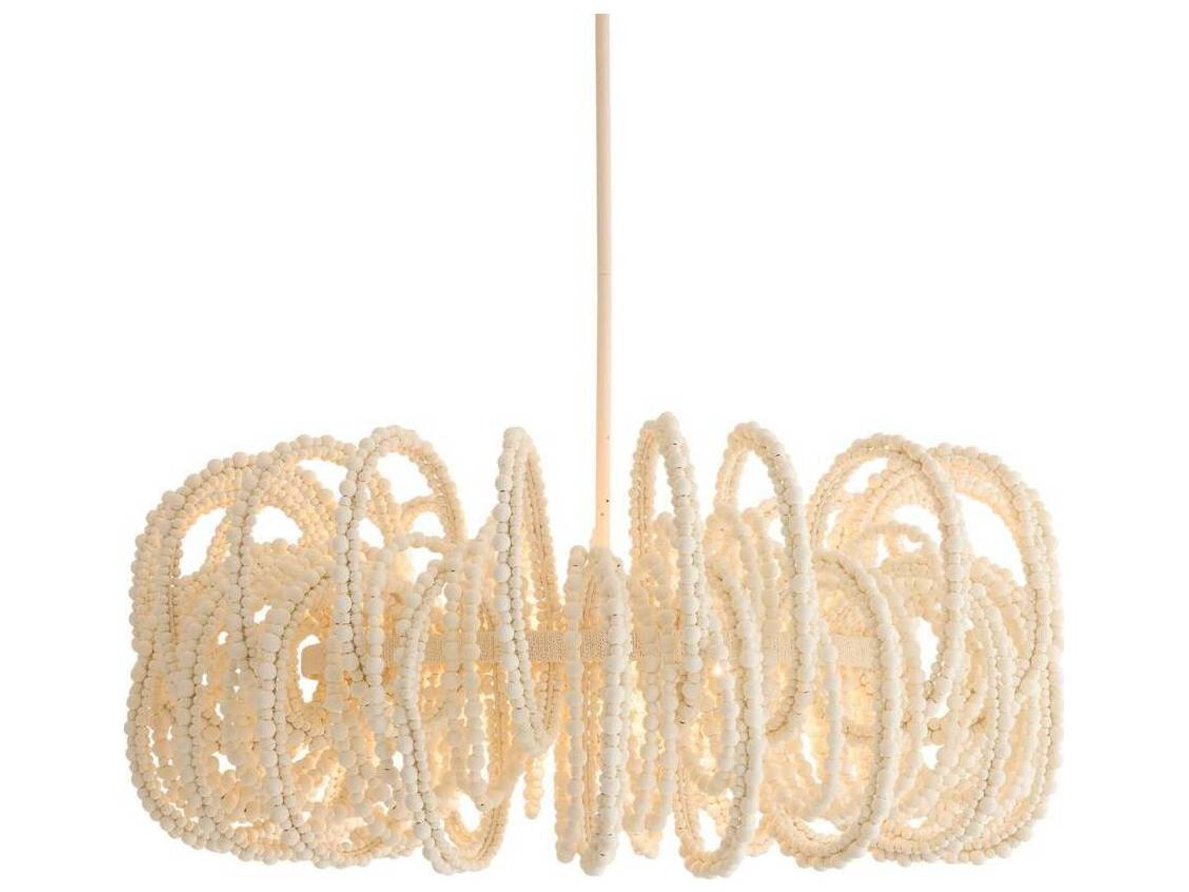 Arteriors Home Keely Arteriors Home 6-Light White Pendant