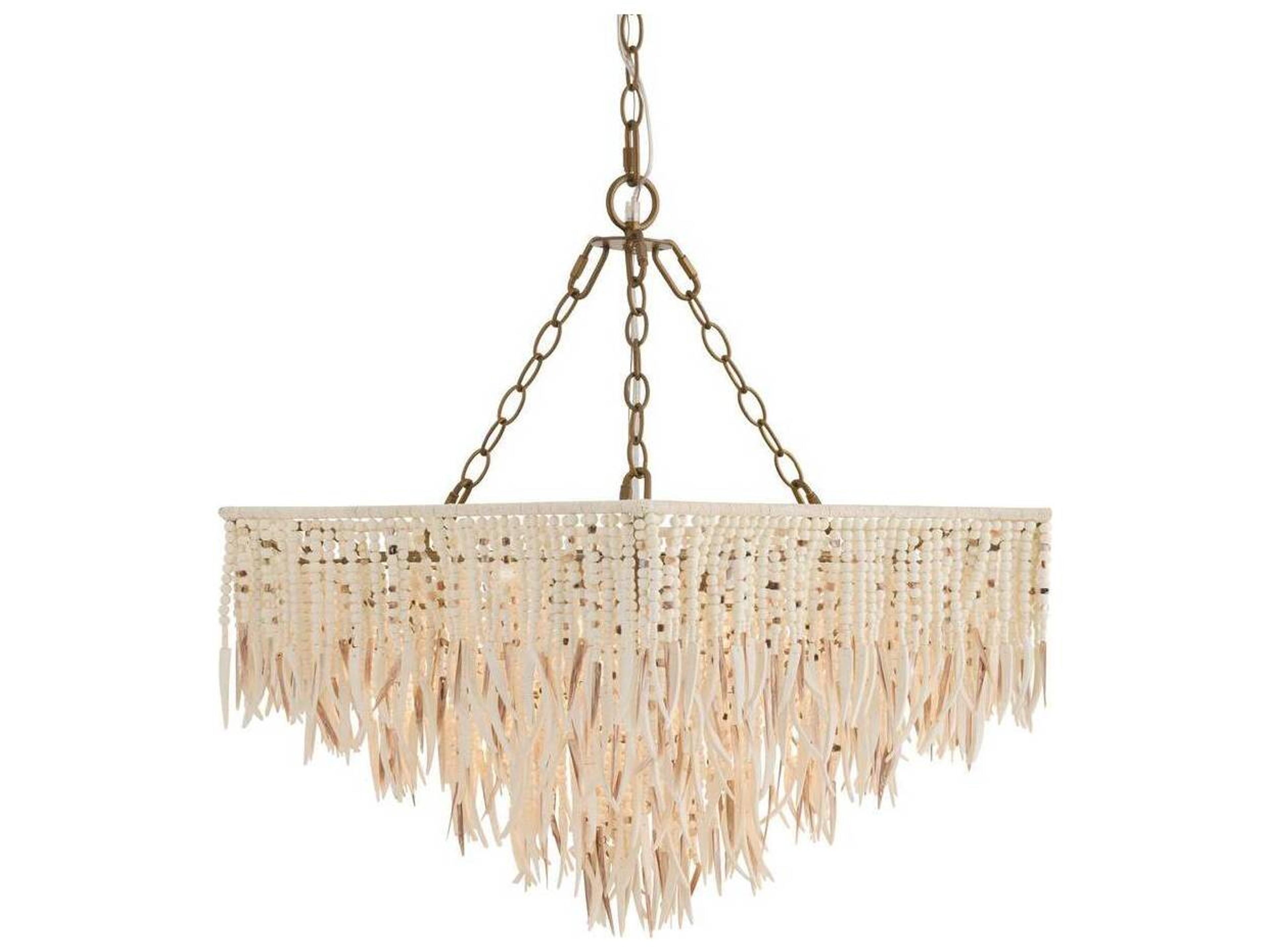 Arteriors Home Josephine Arteriors Home 6-Light White Pendant