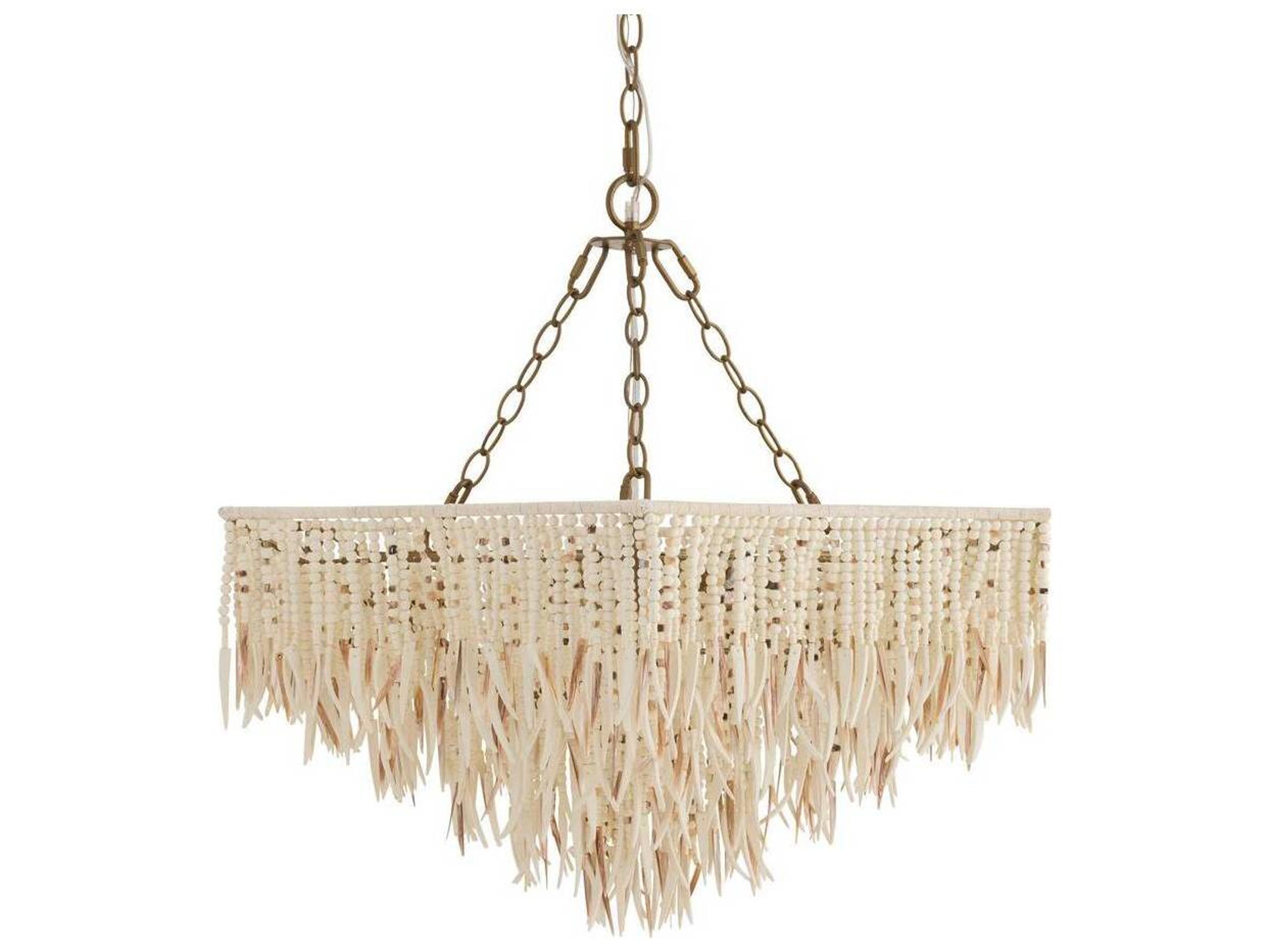 Arteriors Home Josephine Arteriors Home 6-Light White Pendant