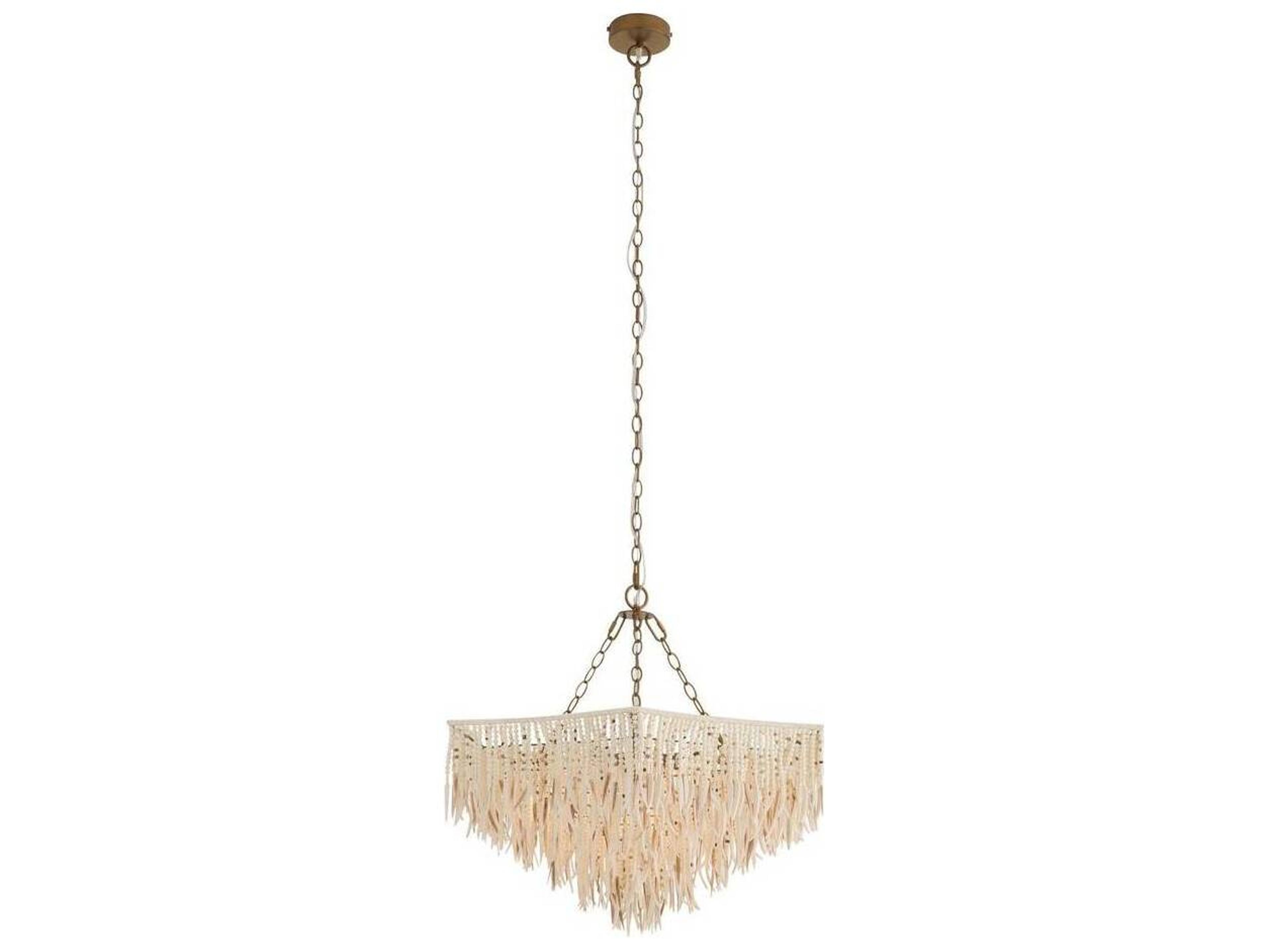 Arteriors Home Josephine Arteriors Home 6-Light White Pendant