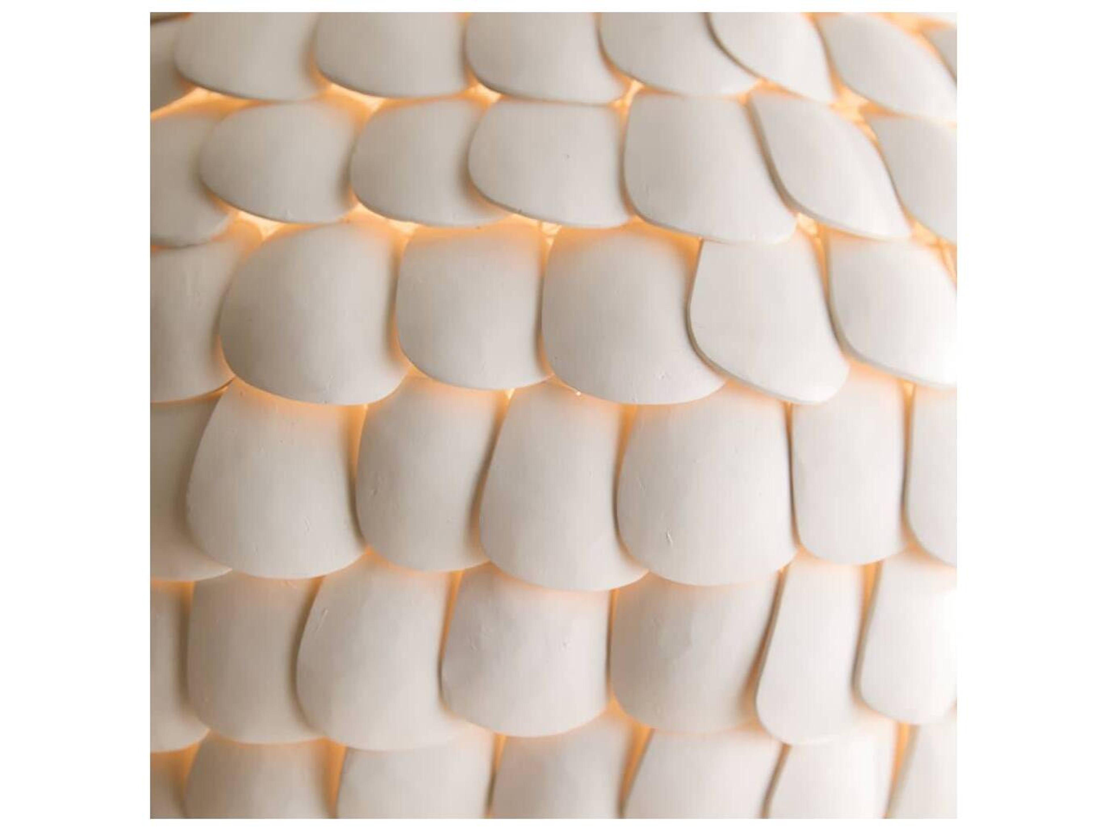 Arteriors Home White Dome Pendant