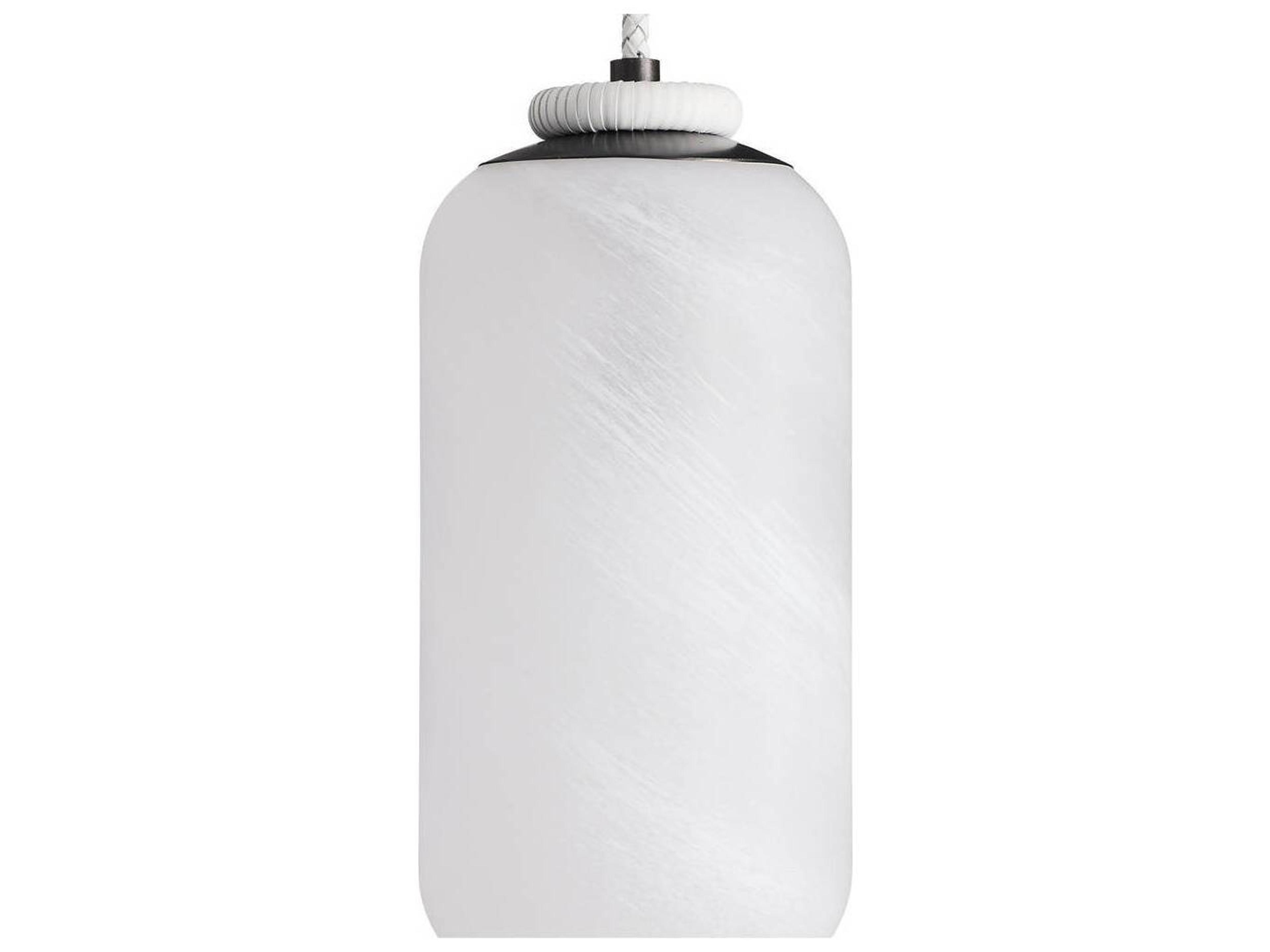 Arteriors Home Opal Swirl White Lantern Mini Pendant