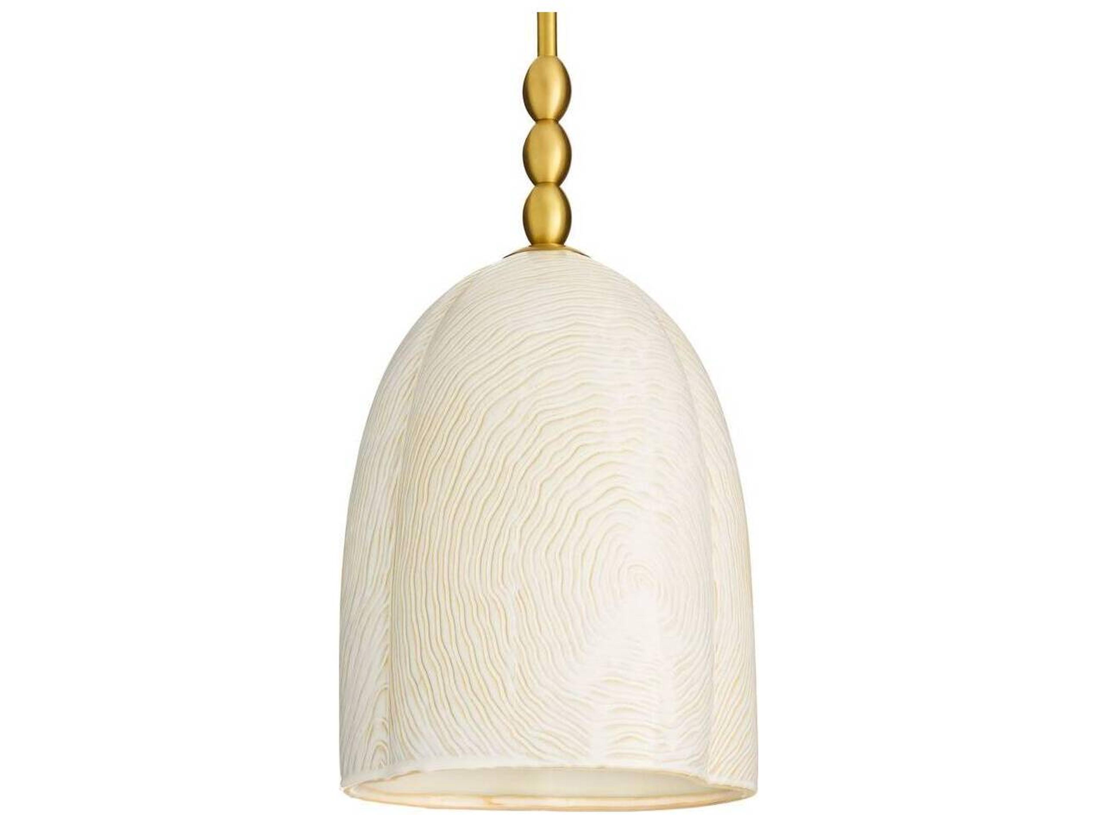 Arteriors Home Whitewash Dome Mini Pendant