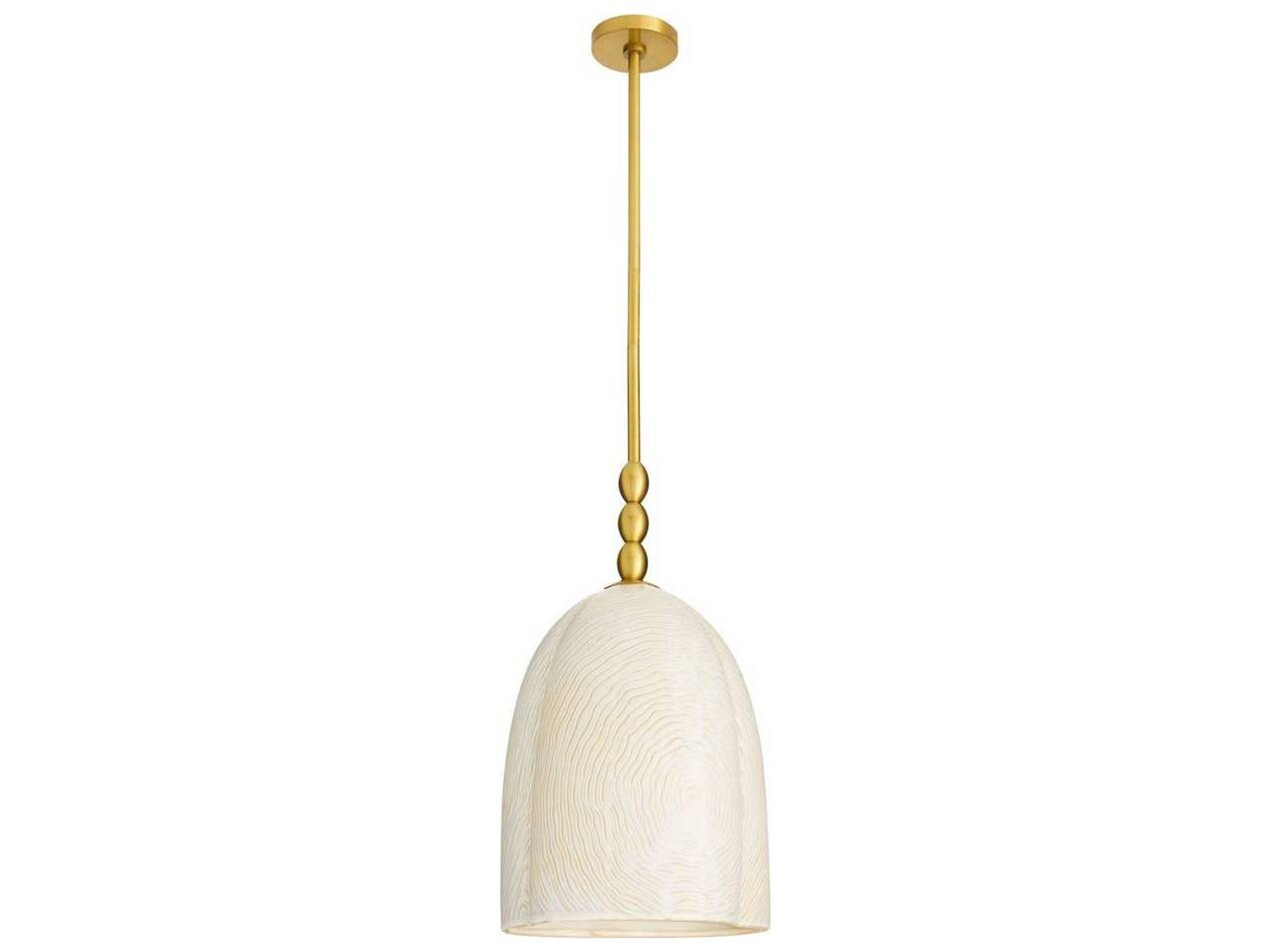 Arteriors Home Whitewash Dome Mini Pendant