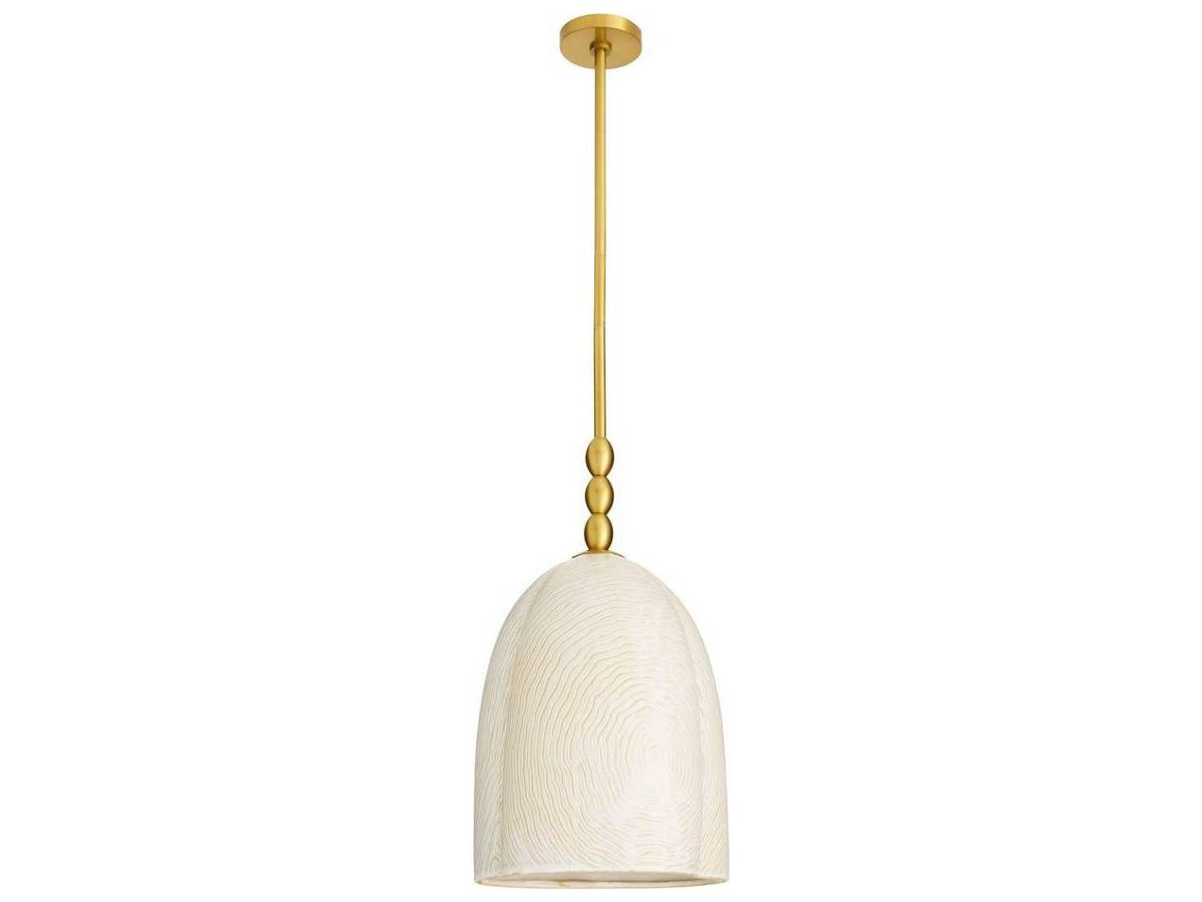 Arteriors Home Whitewash Dome Mini Pendant
