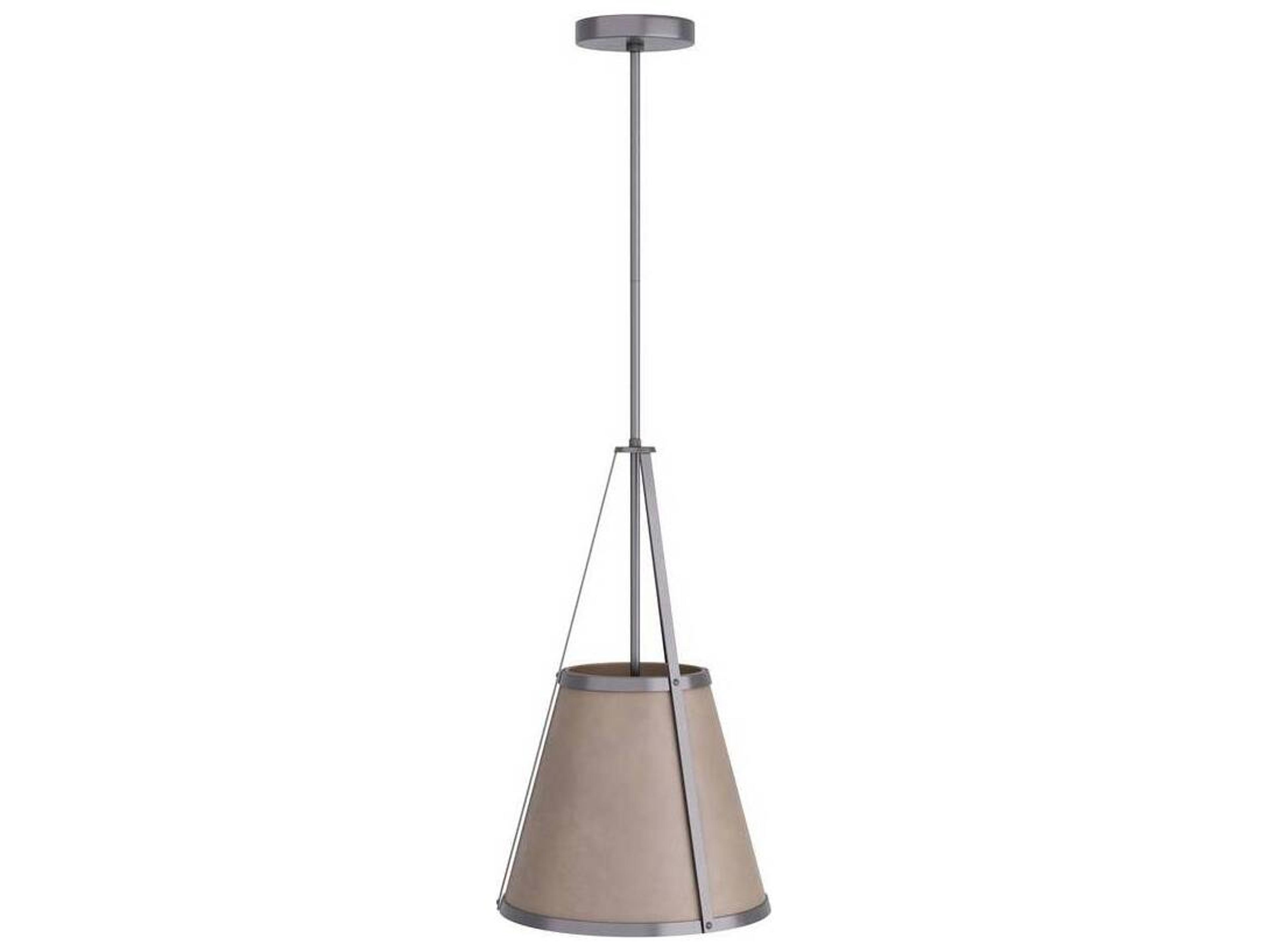 Arteriors Home 1-Light Dove Brown Empire Pendant