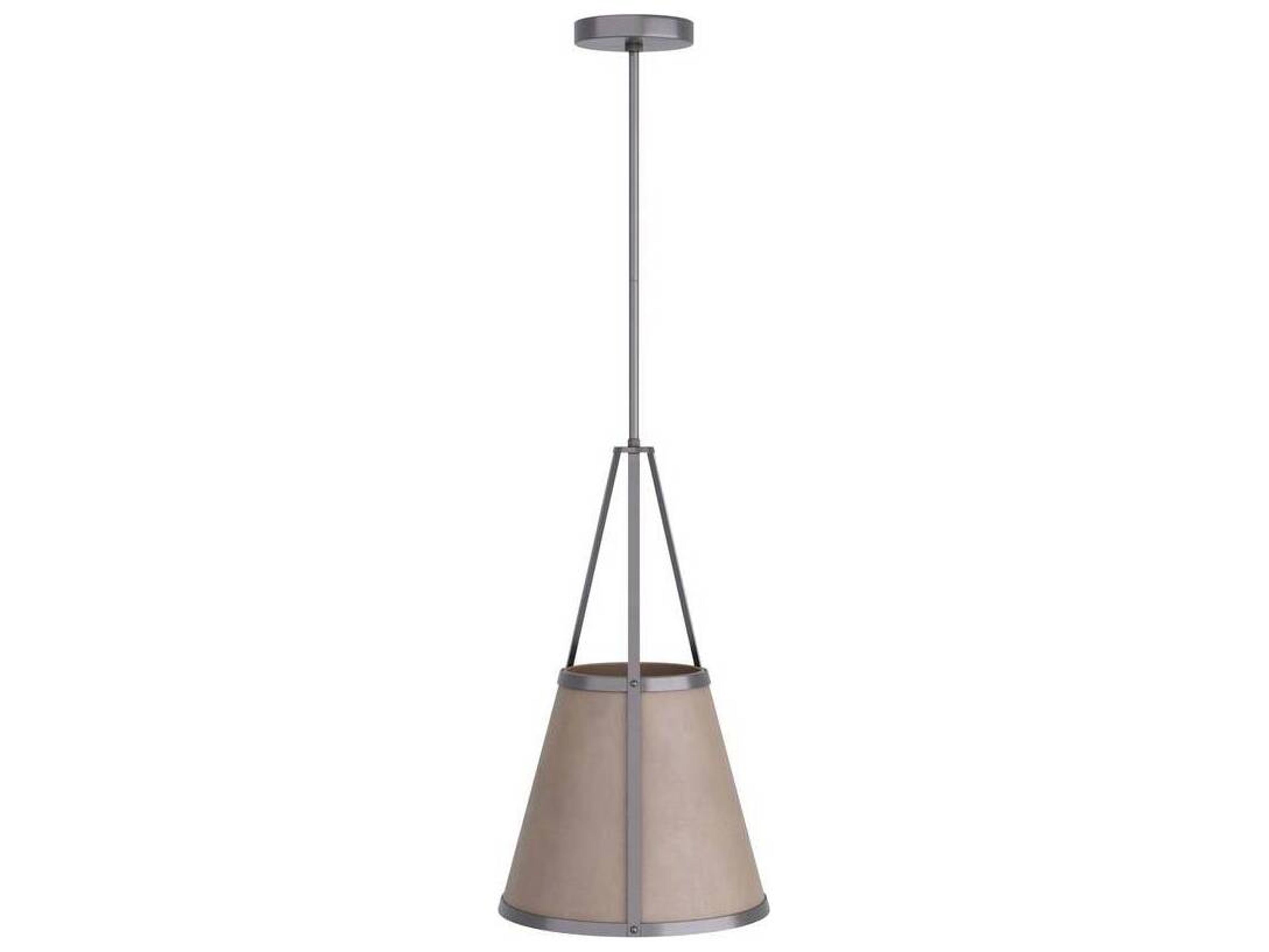 Arteriors Home 1-Light Dove Brown Empire Pendant