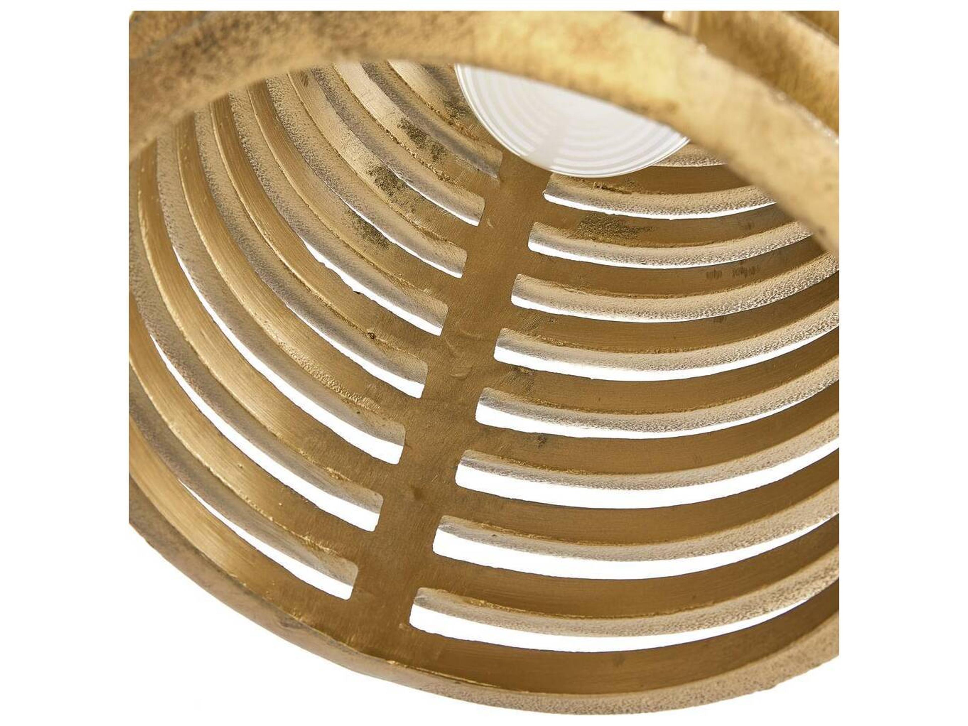 Arteriors Home Zimei 1-Light Antique Brass Cylinder Mini Pendant