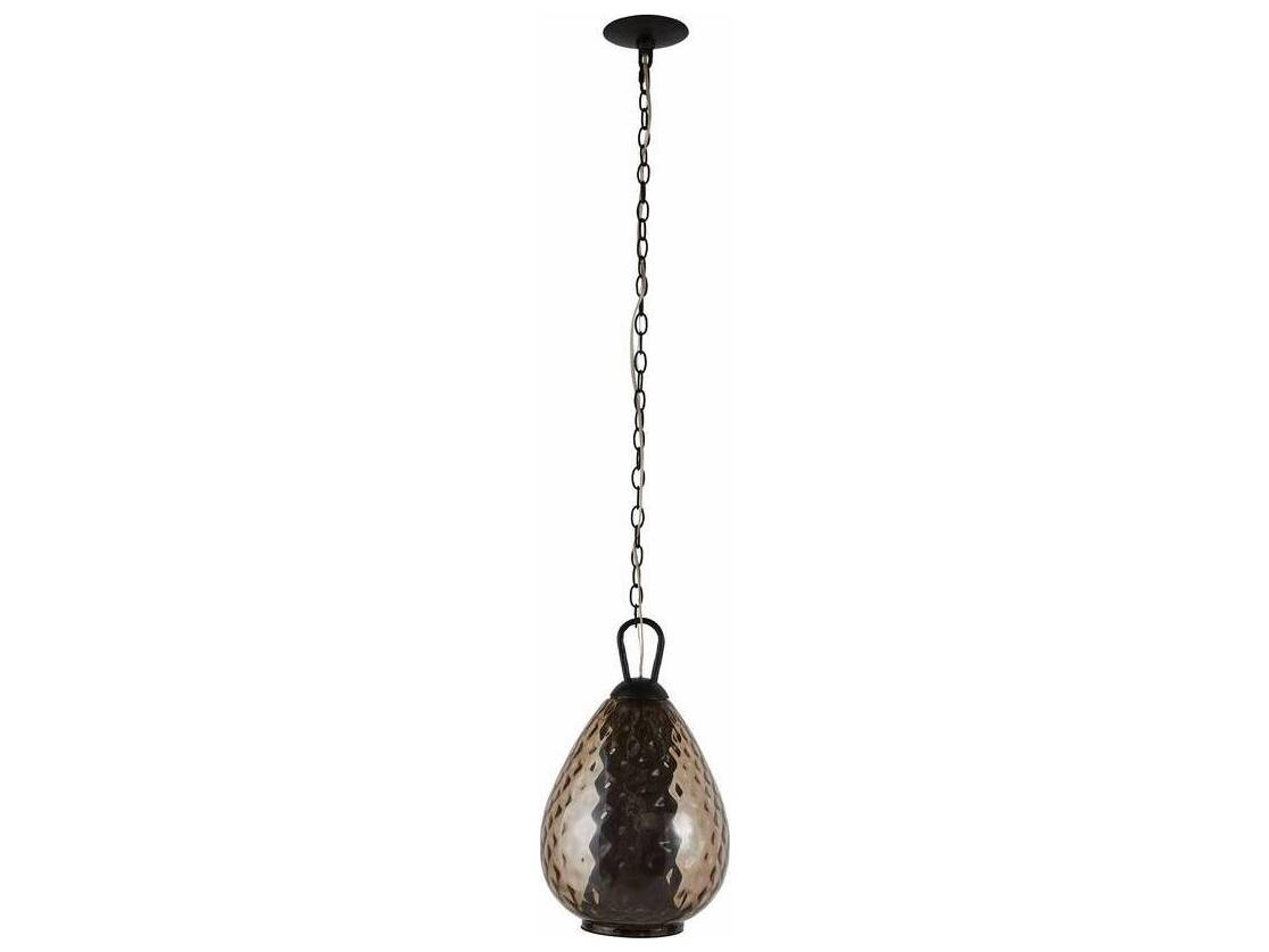 Arteriors Home Eureka 1-Light Smoke Bronze Mini Pendant