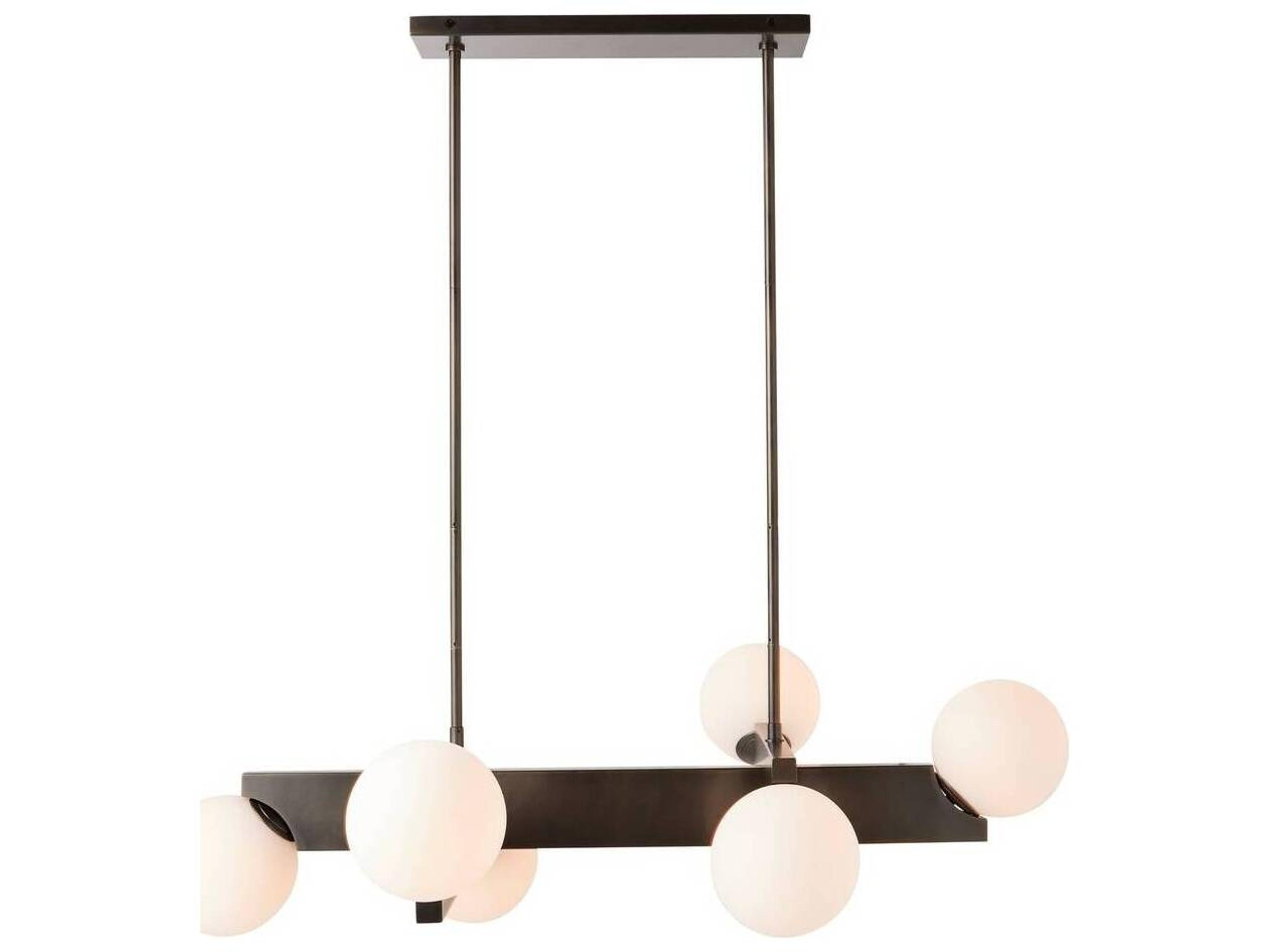 Arteriors Home 6-Light English Bronze Linear Island Pendant