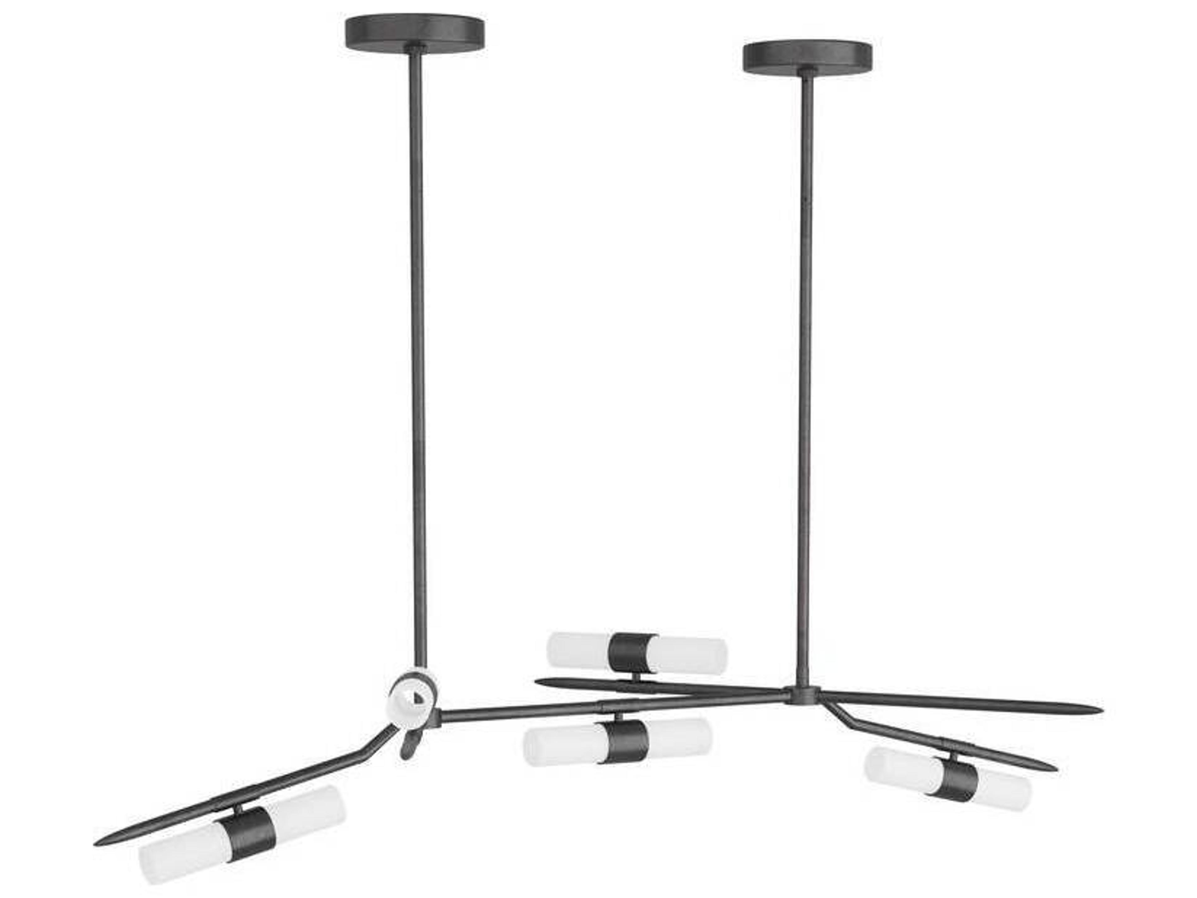 Arteriors Home 8-Light English Bronze Linear Pendant