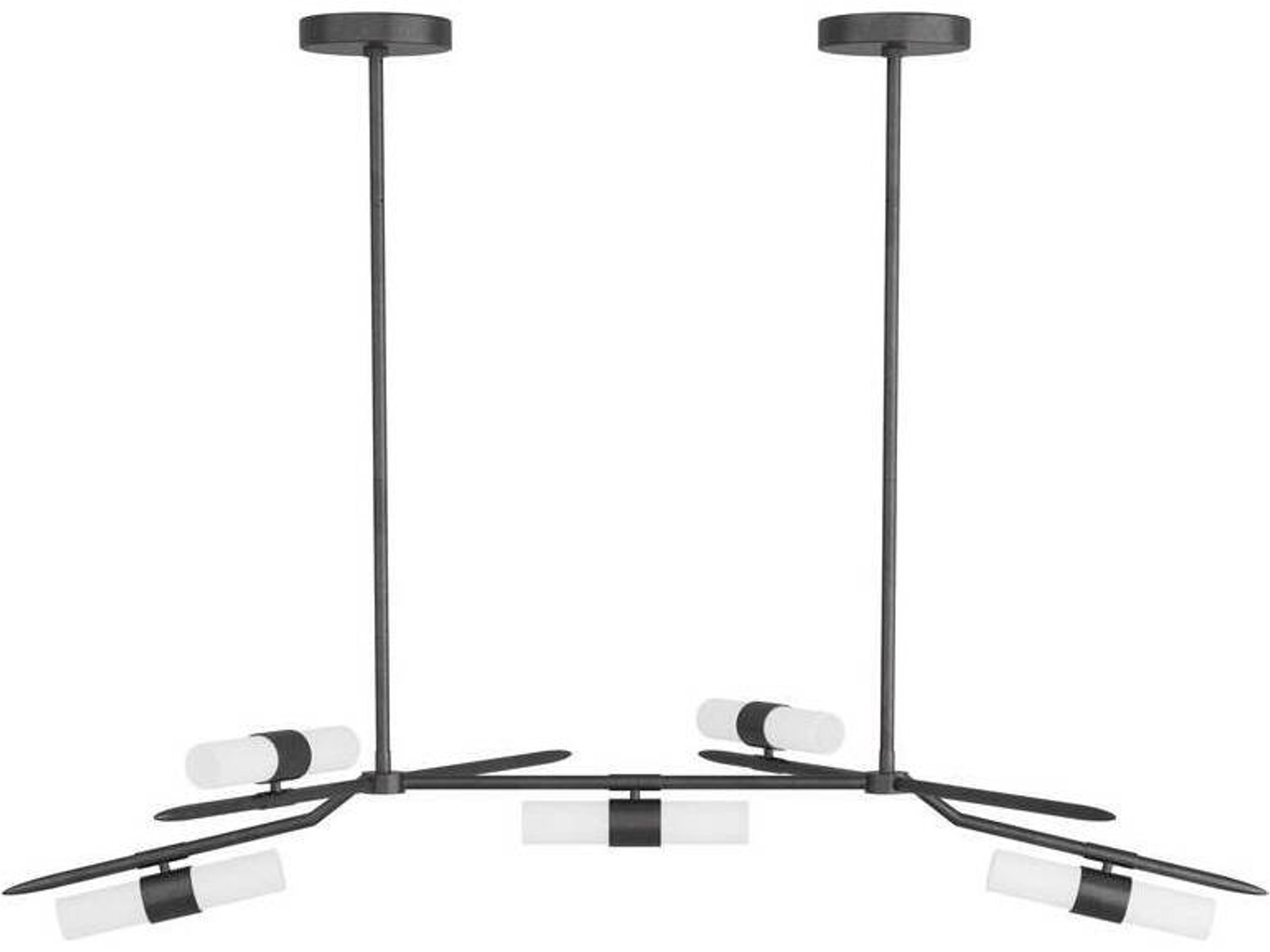 Arteriors Home 8-Light English Bronze Linear Pendant