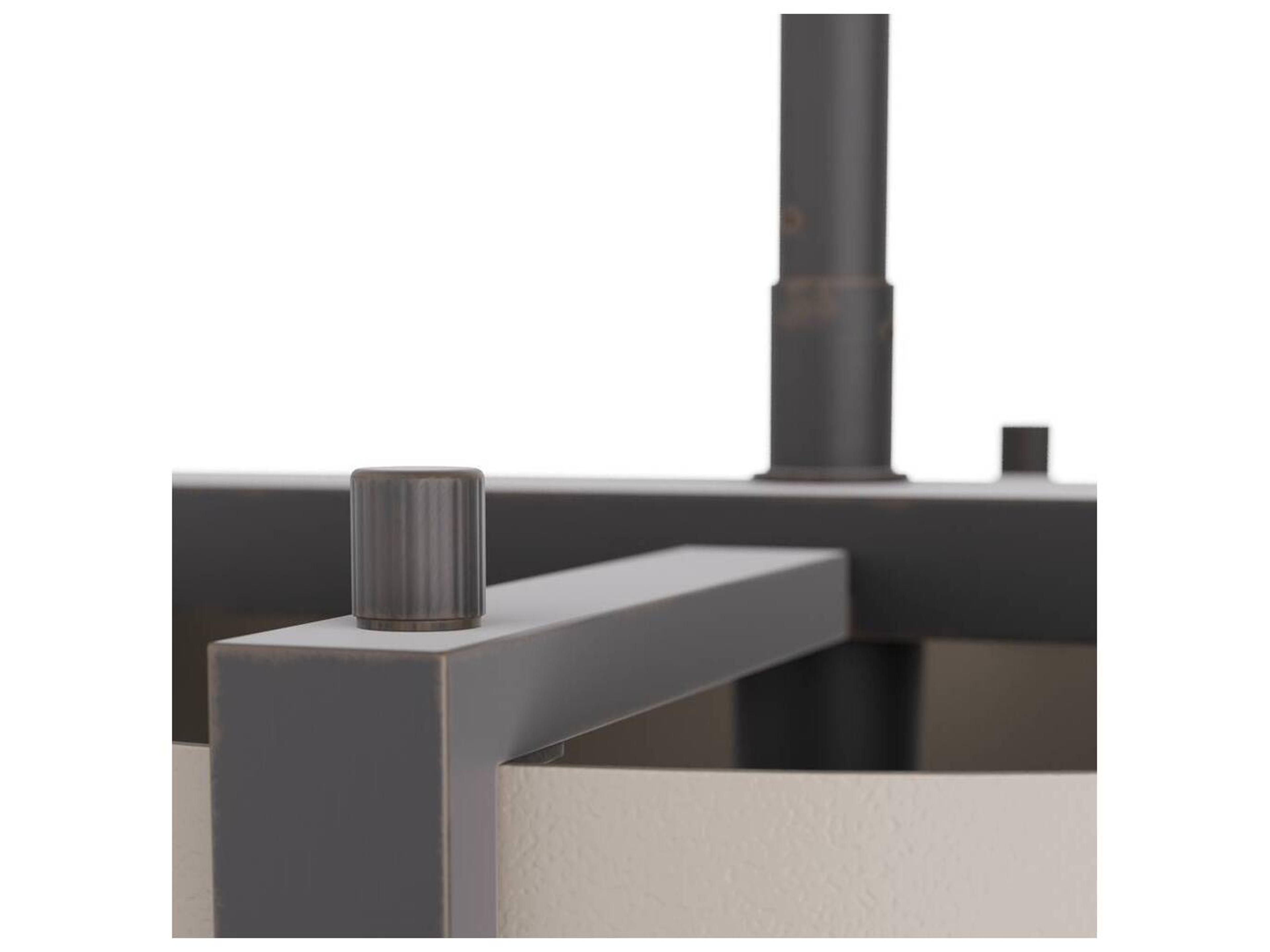 Arteriors Home 4-Light Taupe Gray Drum Island Pendant