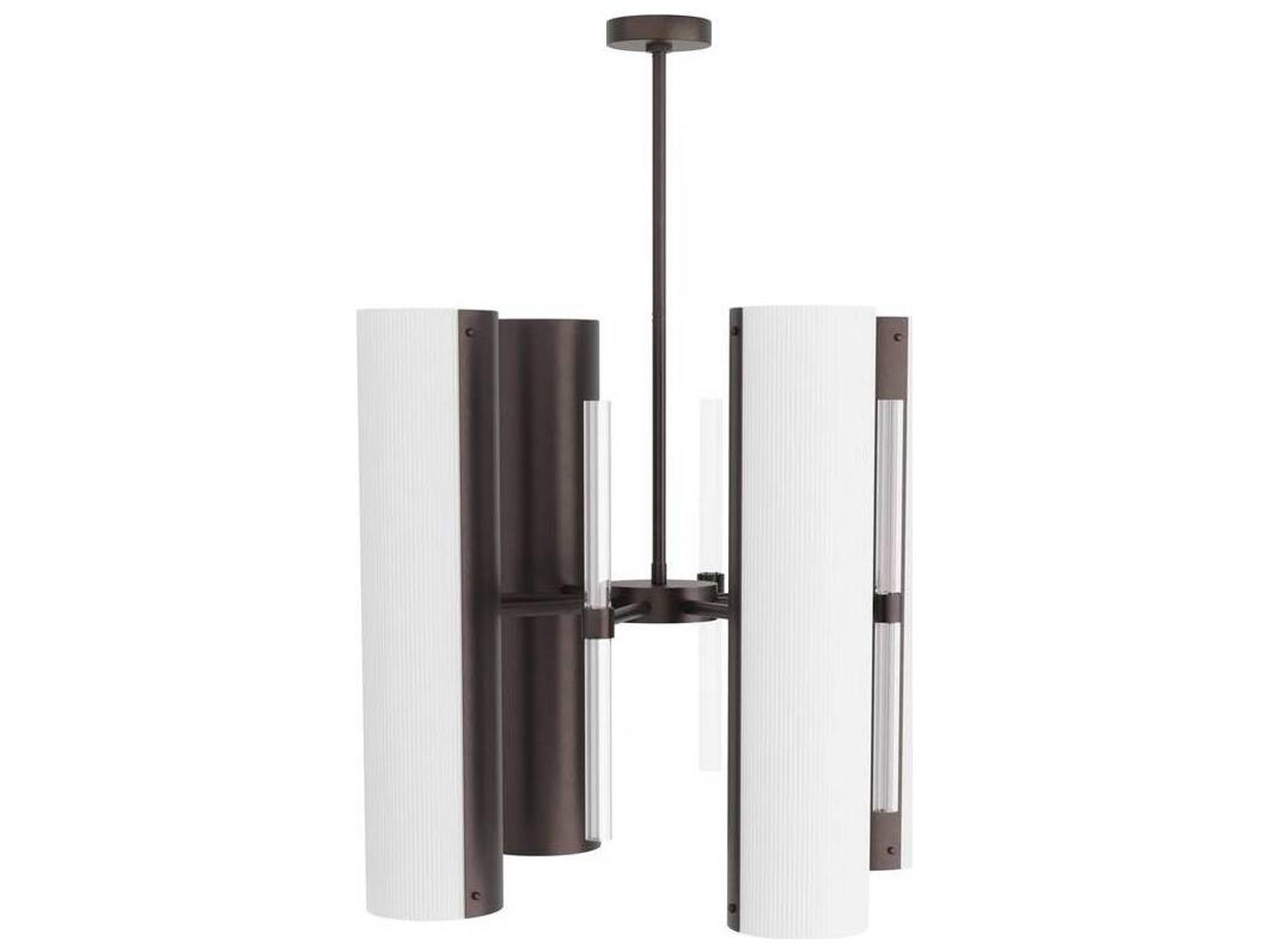 Arteriors Home 8-Light English Bronze Geometric Pendant