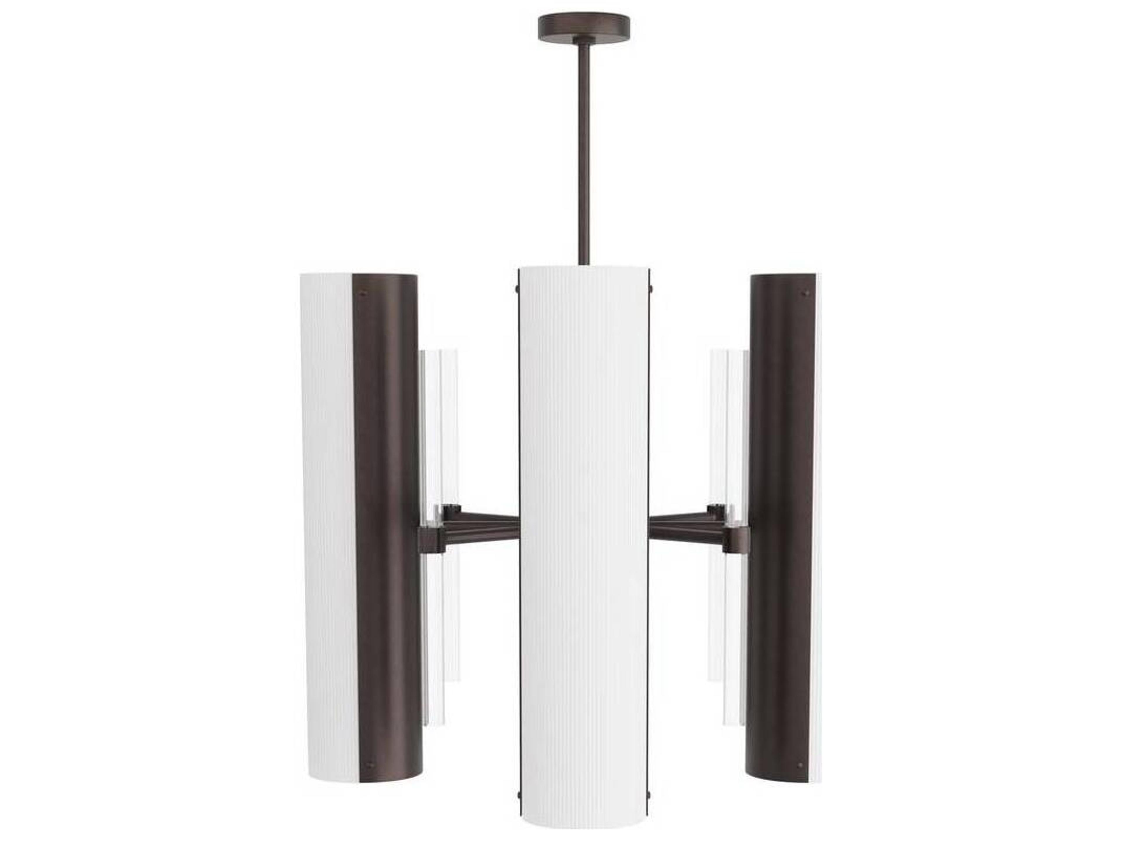 Arteriors Home 8-Light English Bronze Geometric Pendant