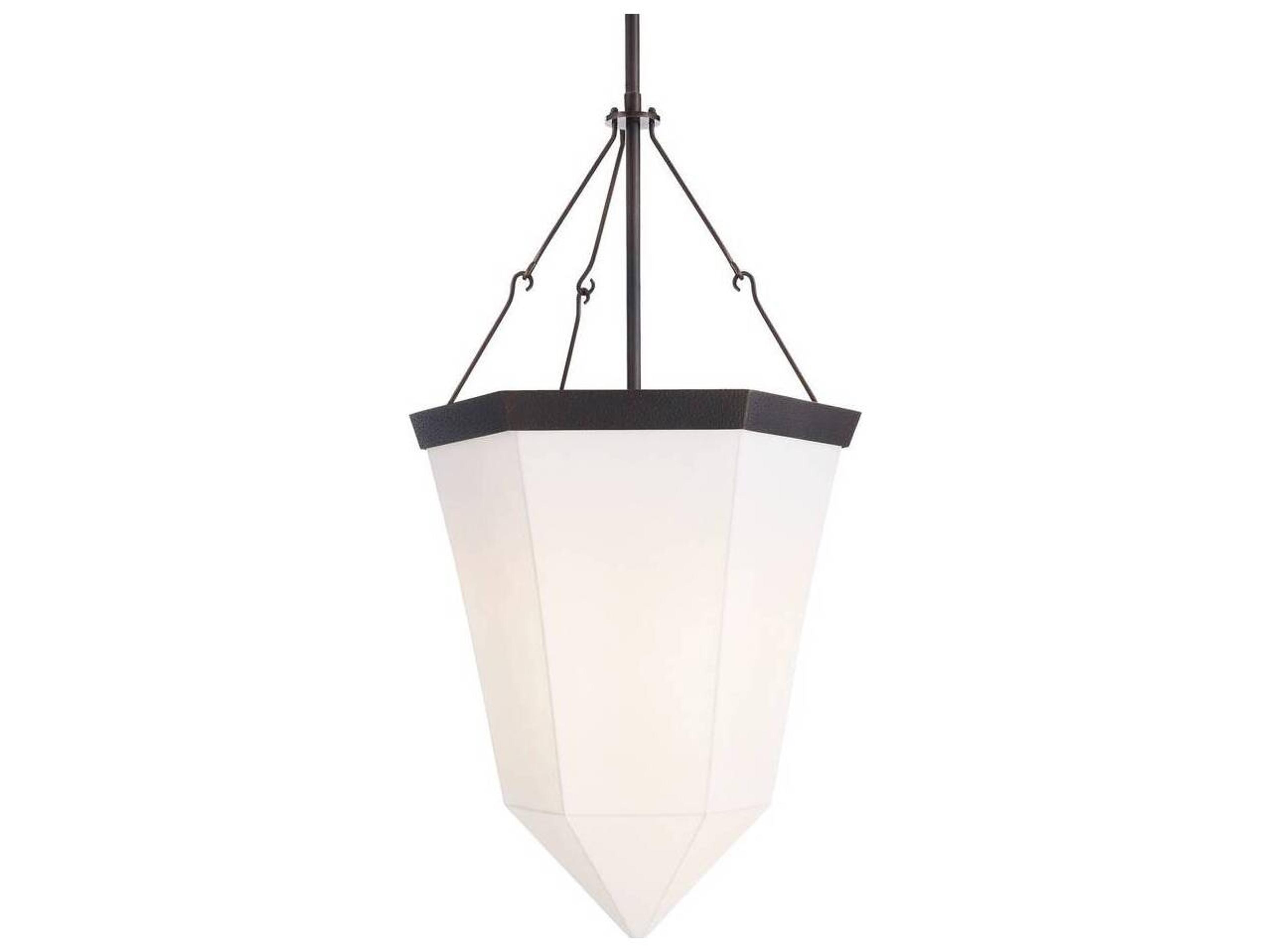 Arteriors Home Ivory White Geometric Pendant