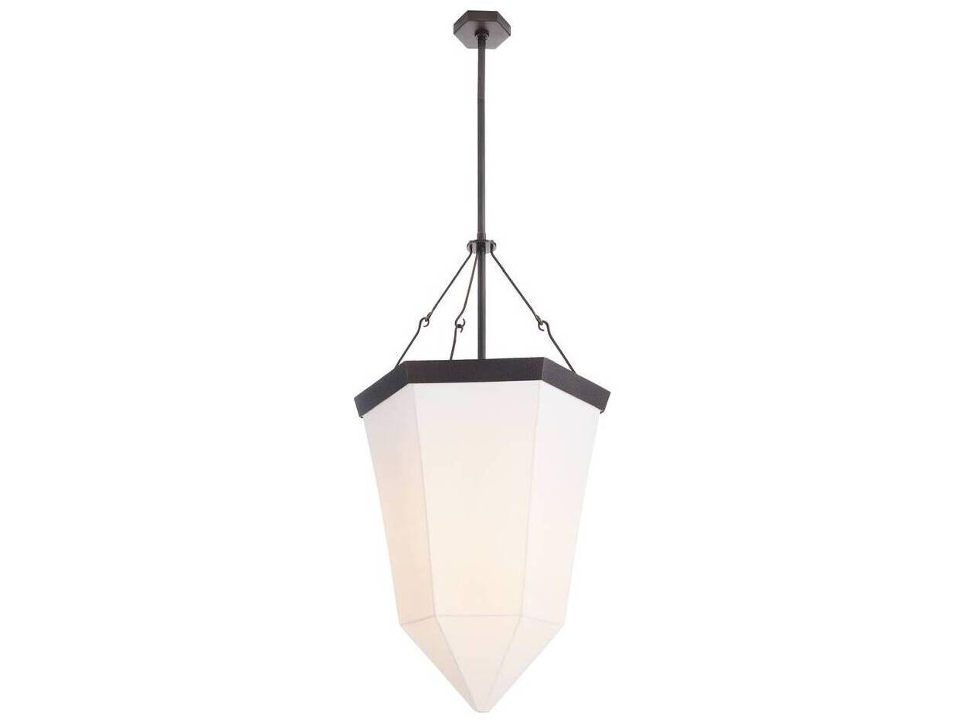 Arteriors Home Ivory White Geometric Pendant