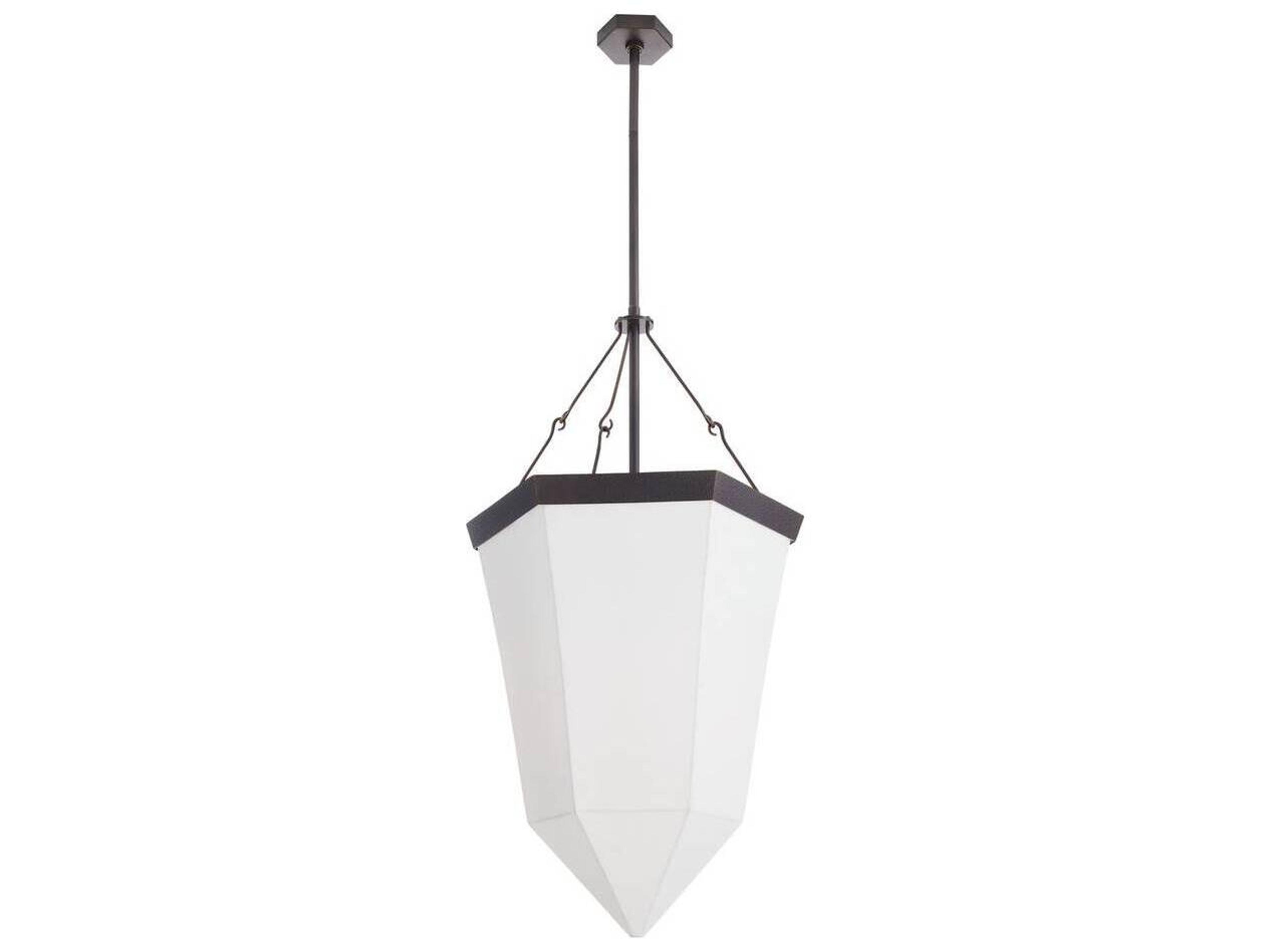 Arteriors Home Ivory White Geometric Pendant