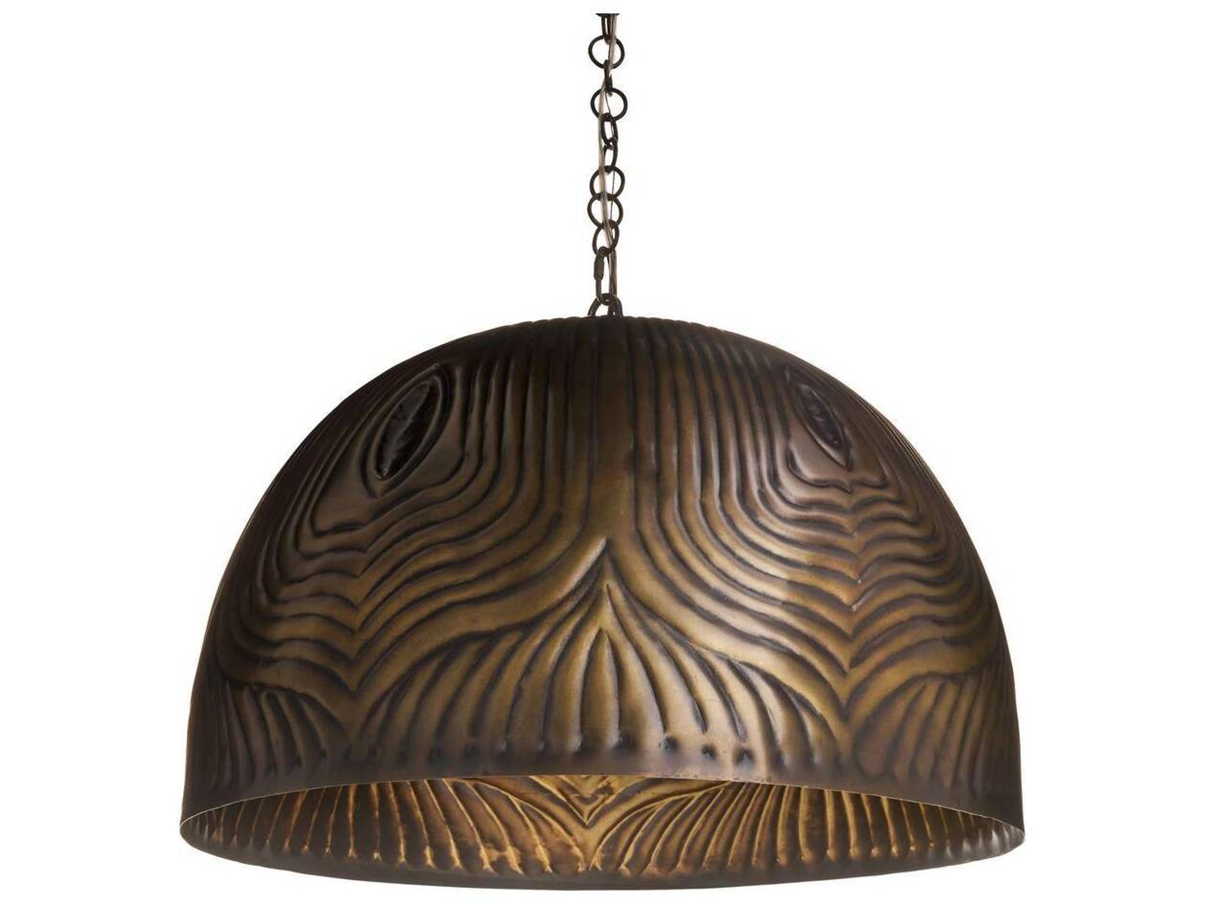 Arteriors Home Antique Bronze Dome Pendant